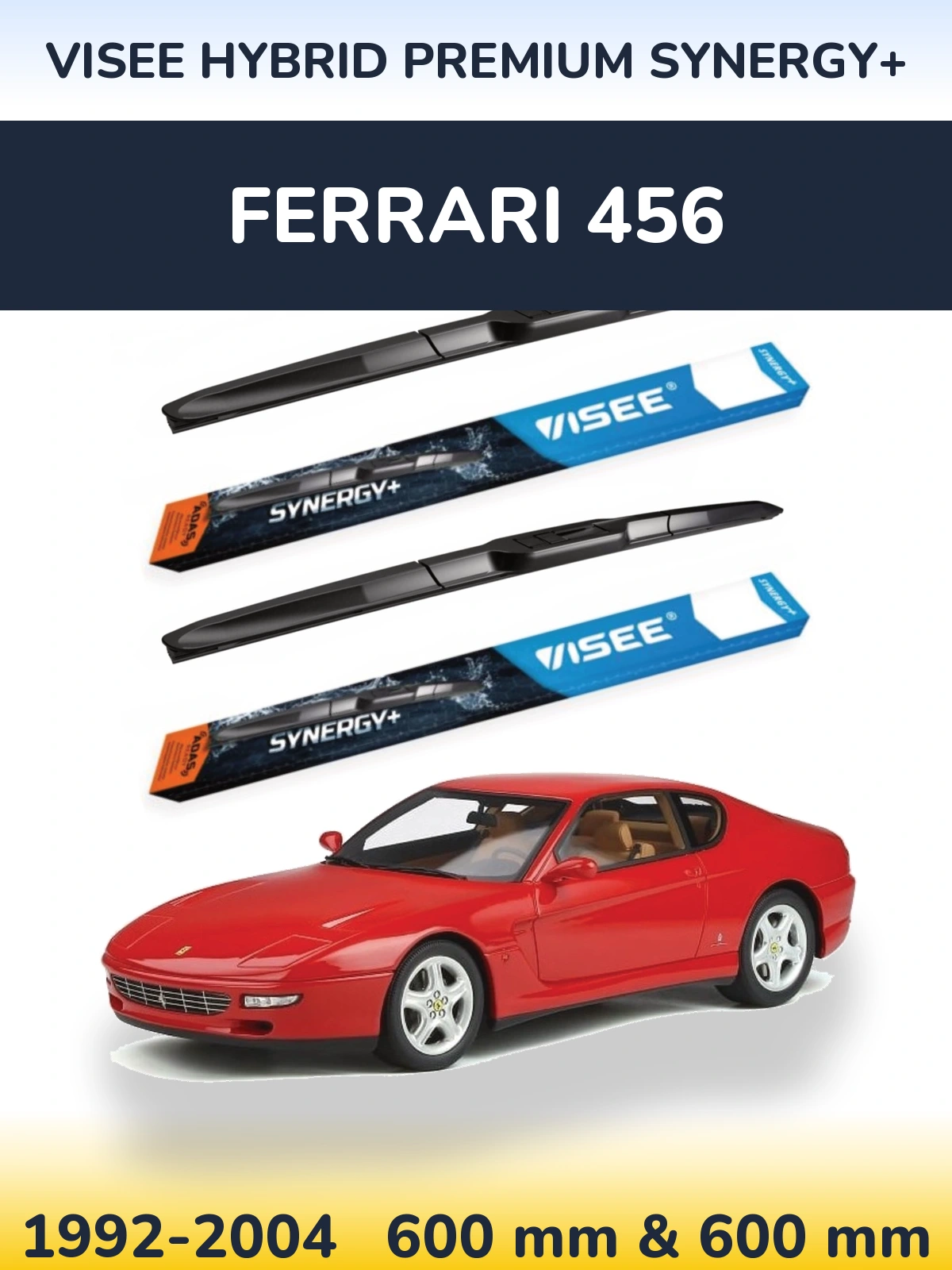 Ștergătoare VISEE HYBRID PREMIUM SYNERGY+ pentru Ferrari 456