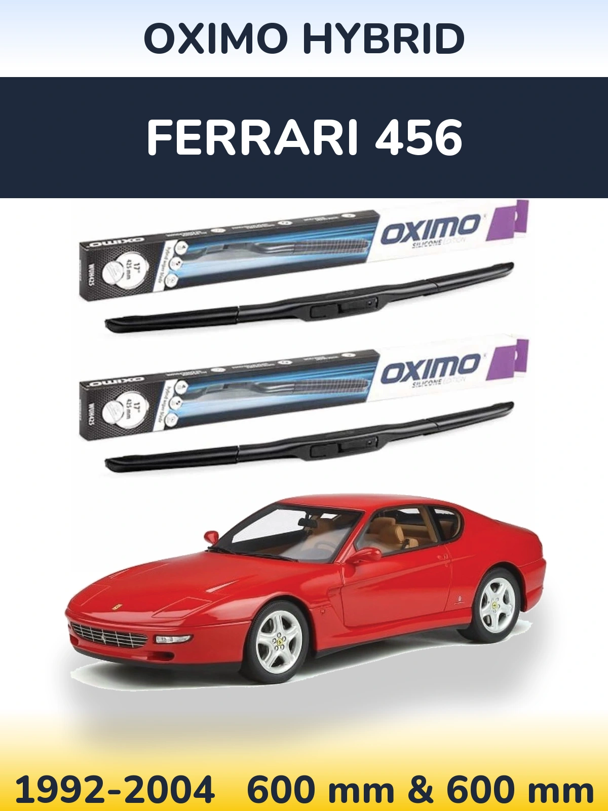 Ștergătoare Oximo Hybrid pentru Ferrari 456