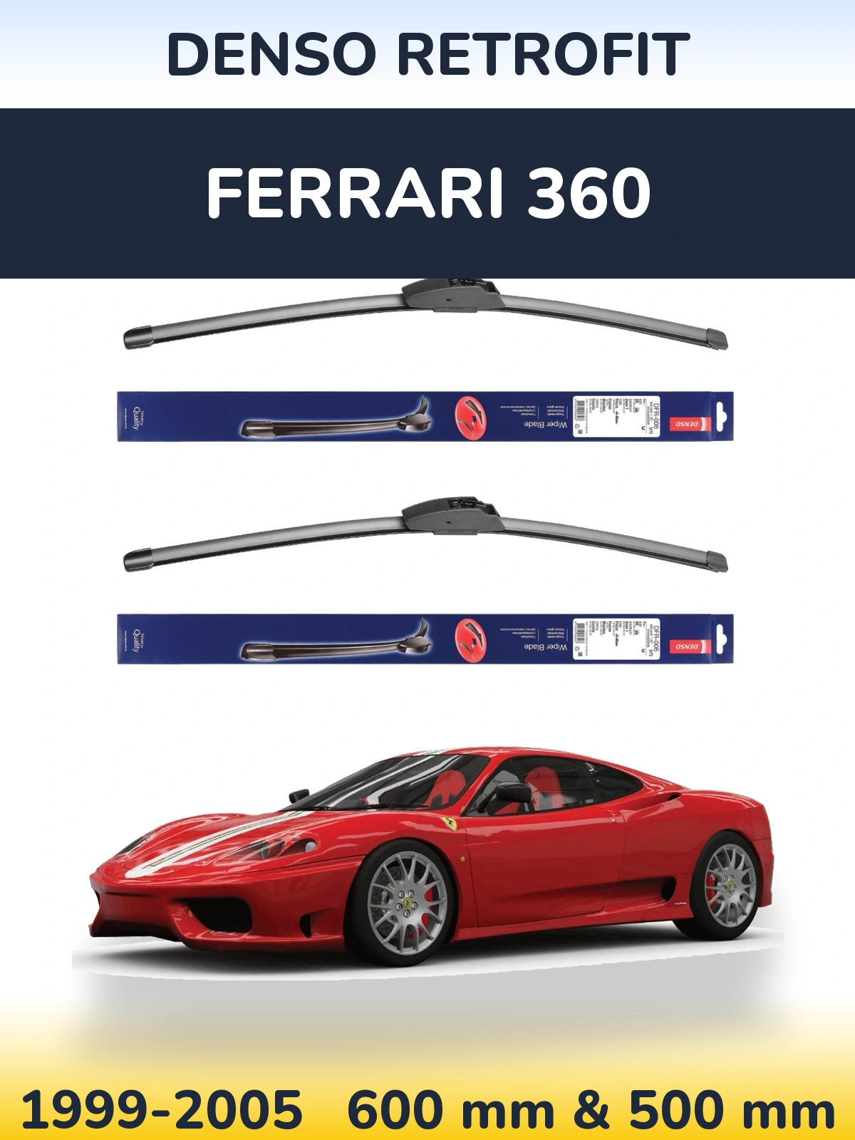 Ștergătoare Denso Retrofit pentru Ferrari 360