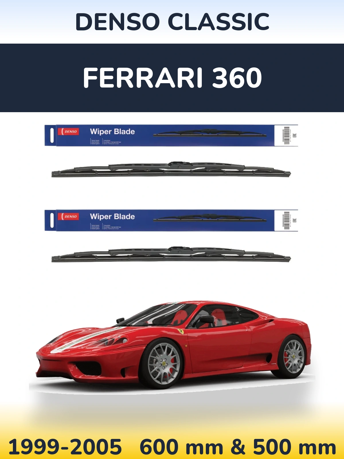 Ștergătoare Denso Classic pentru Ferrari 360
