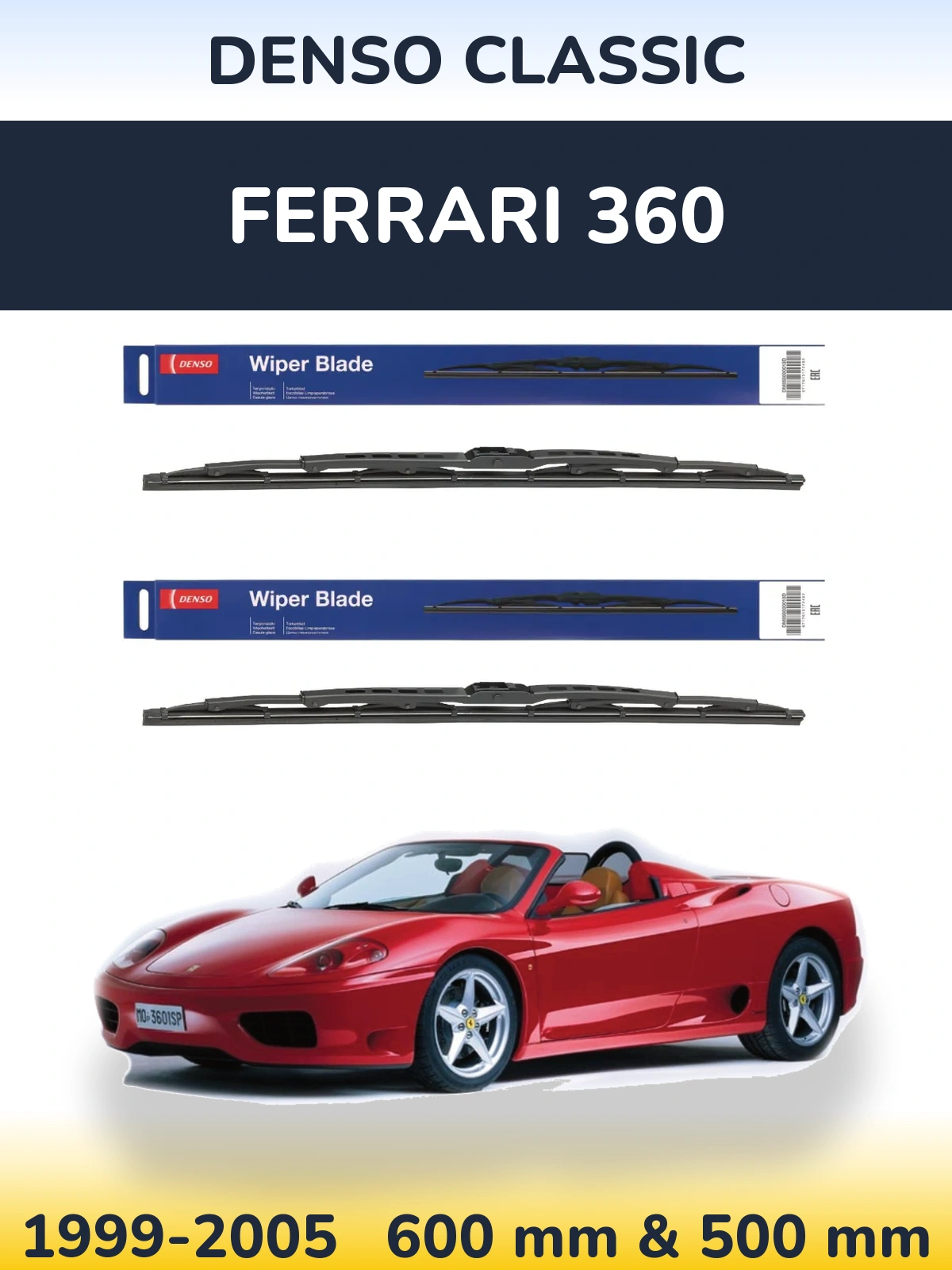Ștergătoare Denso Classic pentru Ferrari 360
