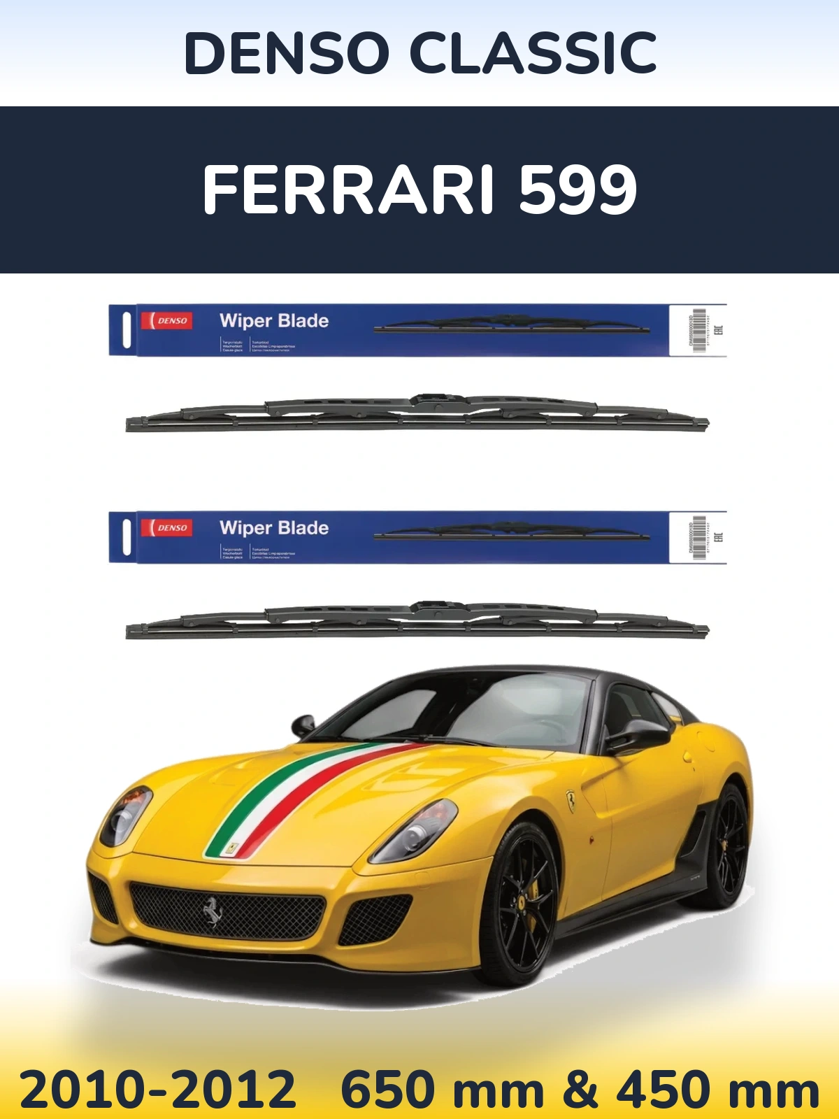 Ștergătoare Denso Classic pentru Ferrari 599