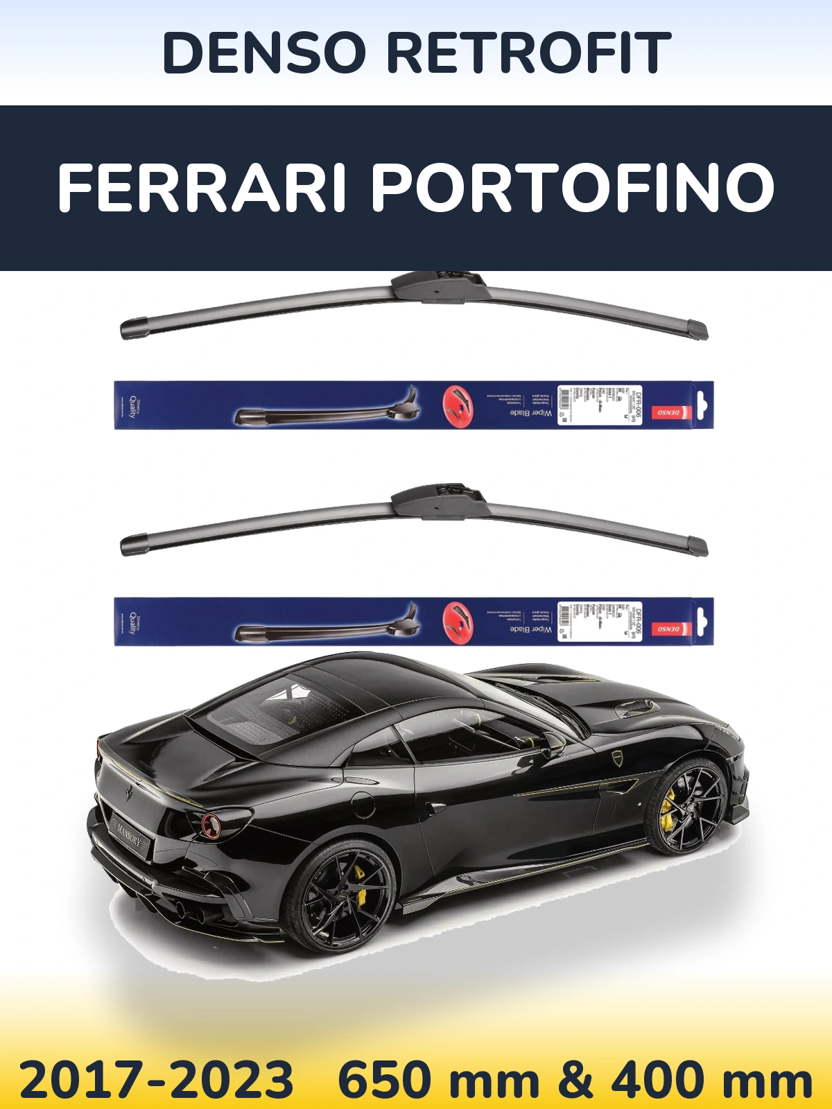 Ștergătoare Denso Retrofit pentru Ferrari Portofino