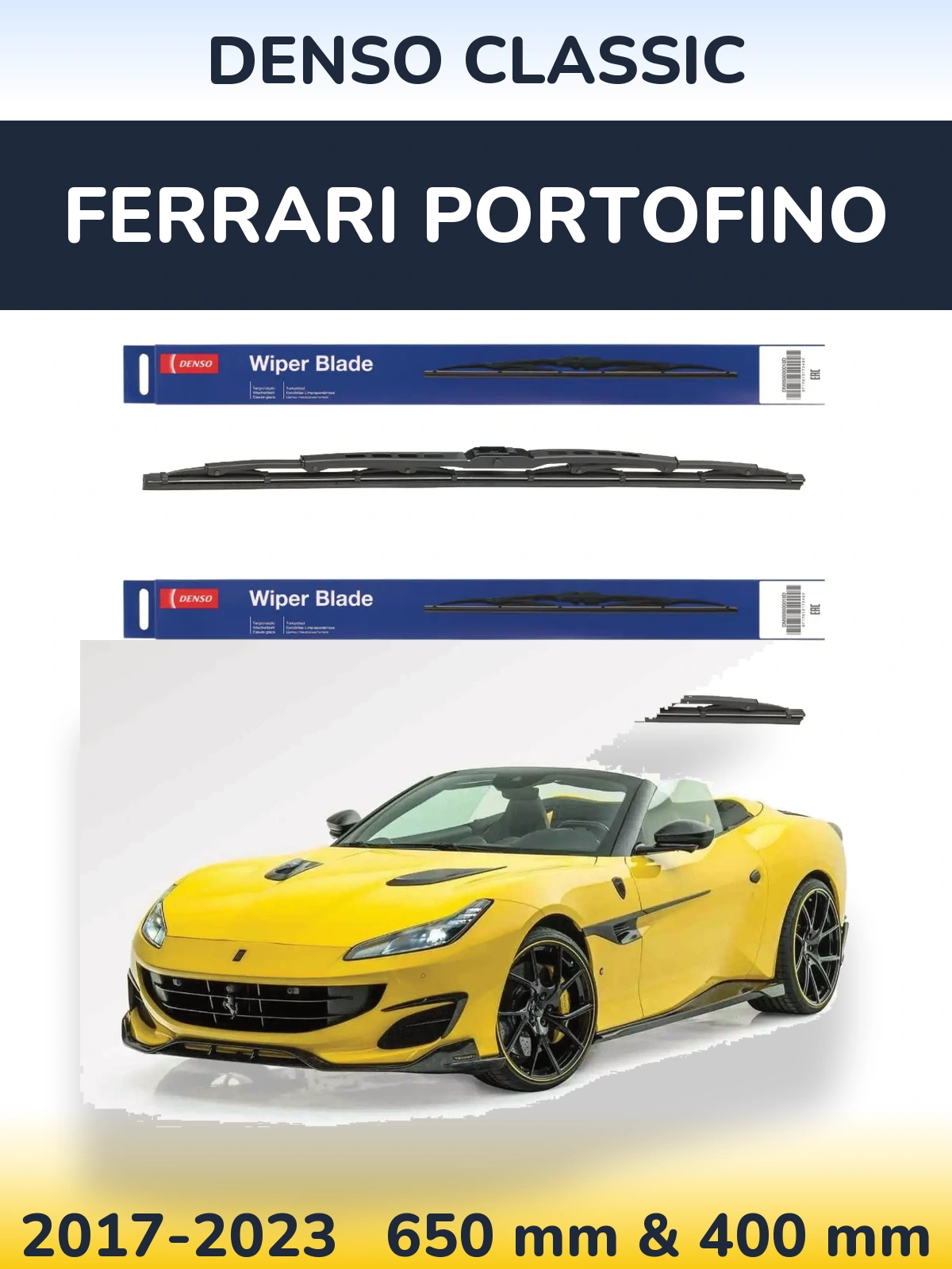 Ștergătoare Denso Classic pentru Ferrari Portofino