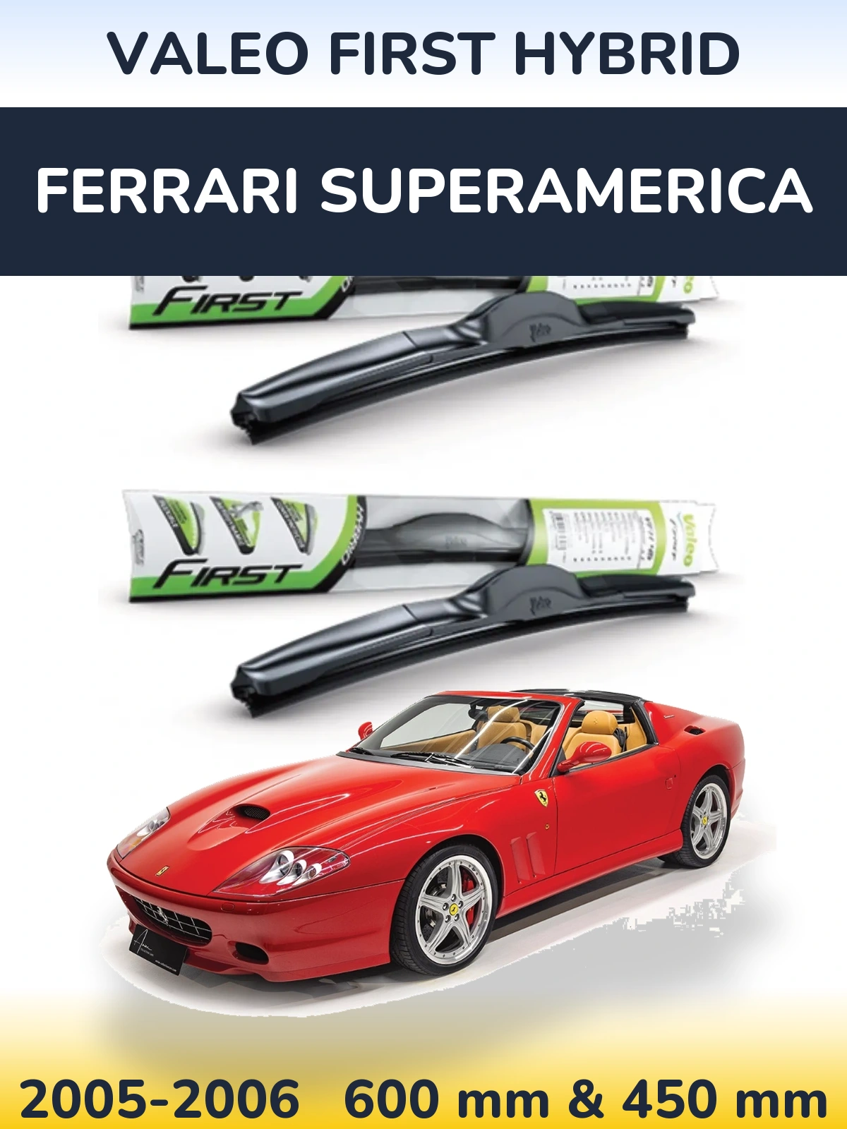 Ștergătoare Valeo First Hybrid pentru Ferrari Superamerica