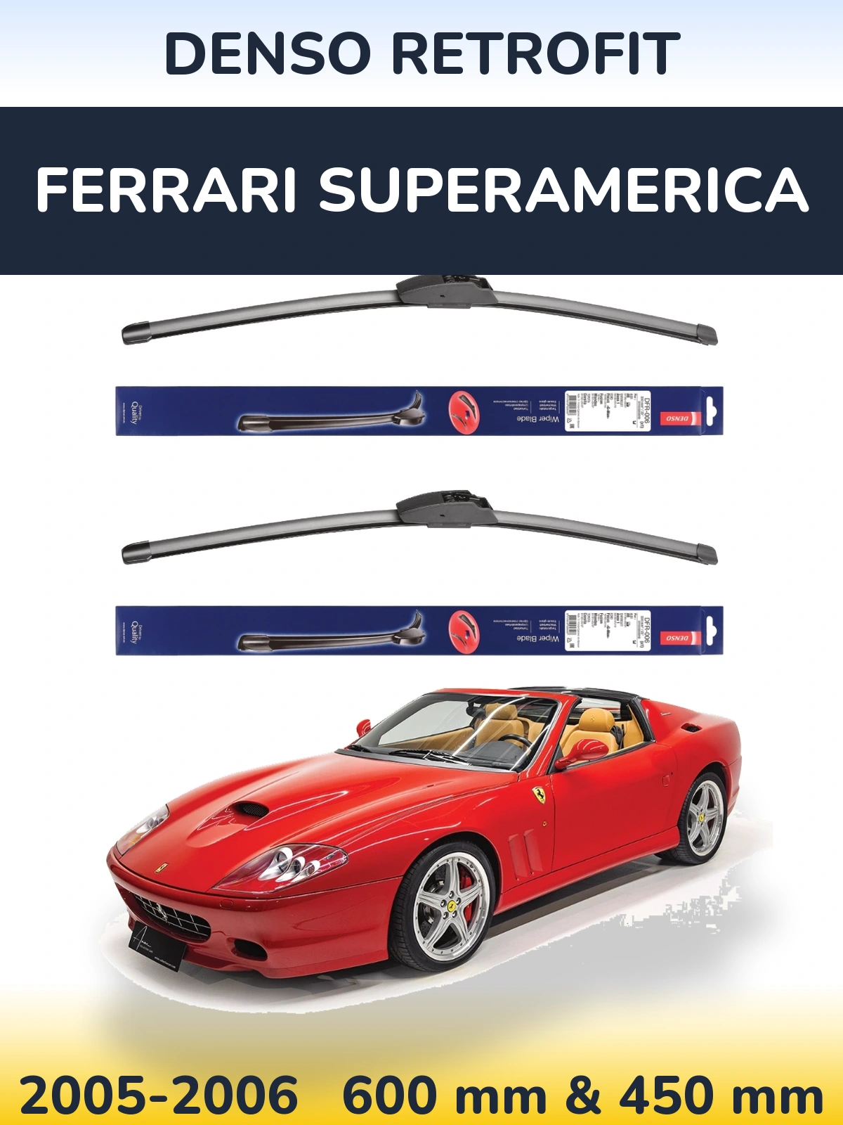 Ștergătoare Denso Retrofit pentru Ferrari Superamerica