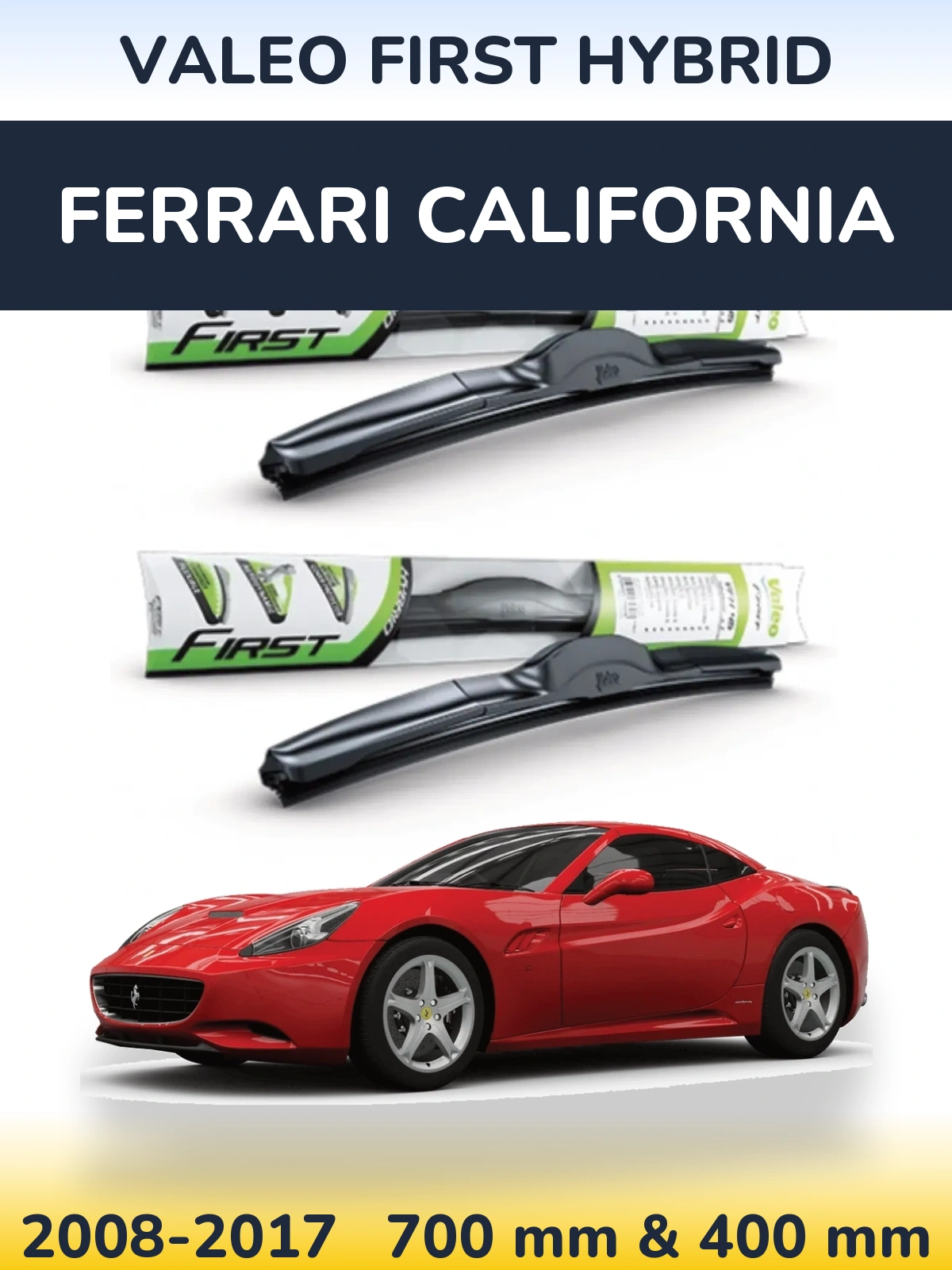 Ștergătoare Valeo First Hybrid pentru Ferrari California