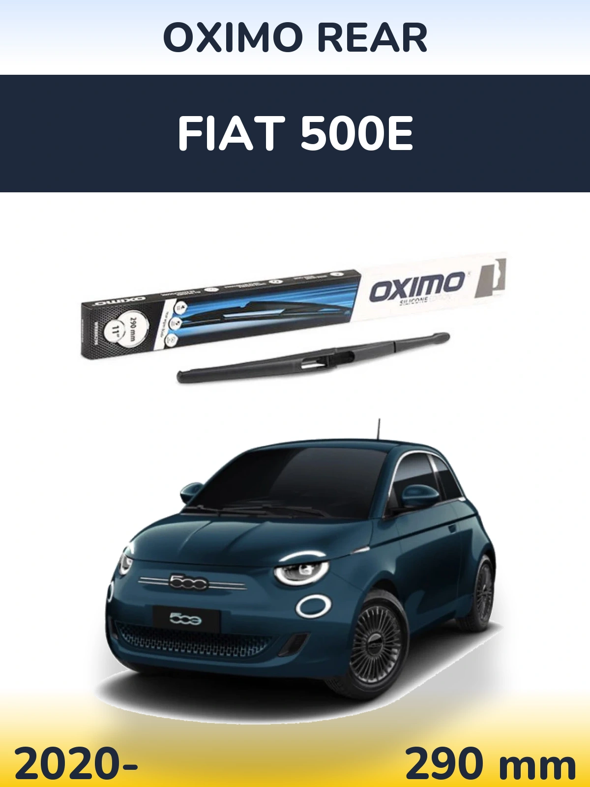 Ștergătoare Oximo Rear pentru Fiat 500e