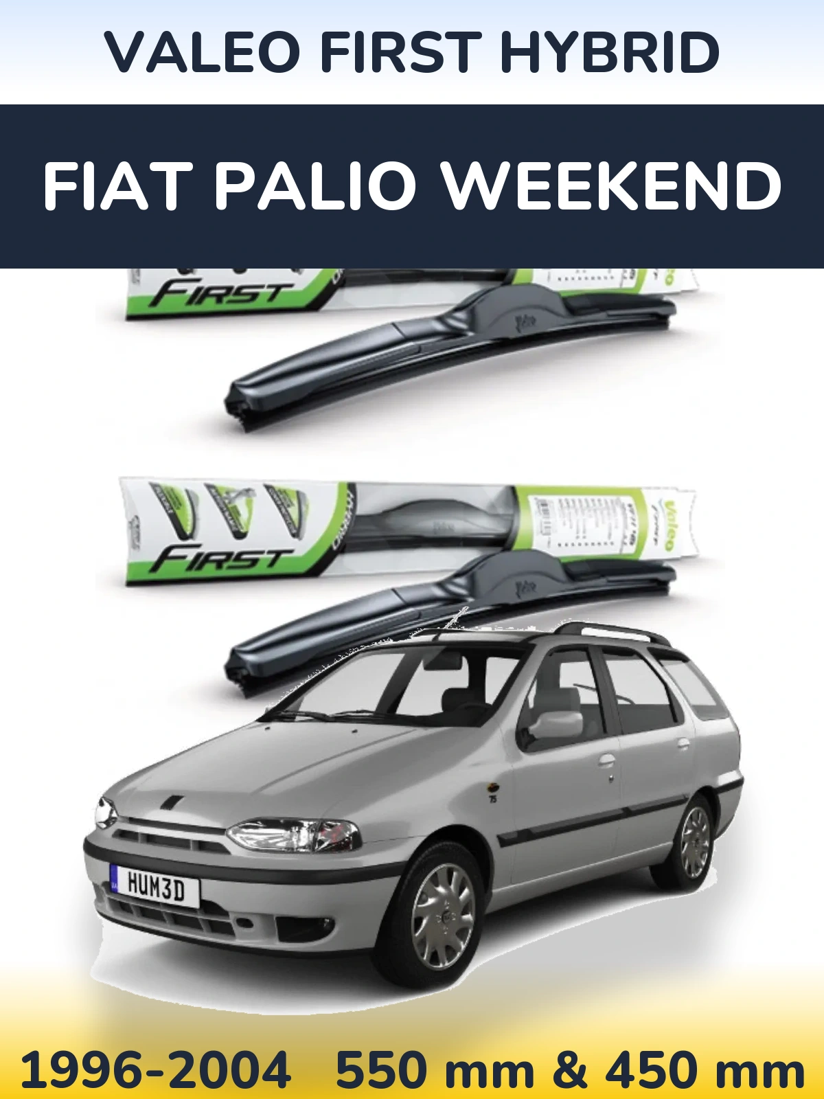 Ștergătoare Valeo First Hybrid pentru Fiat Palio Weekend