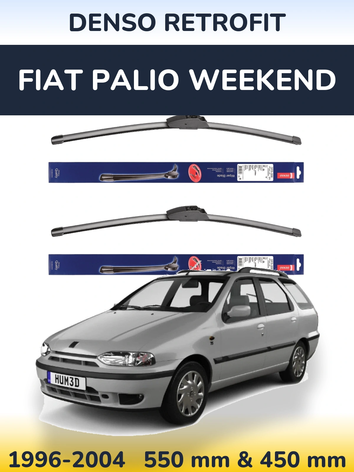 Ștergătoare Denso Retrofit pentru Fiat Palio Weekend