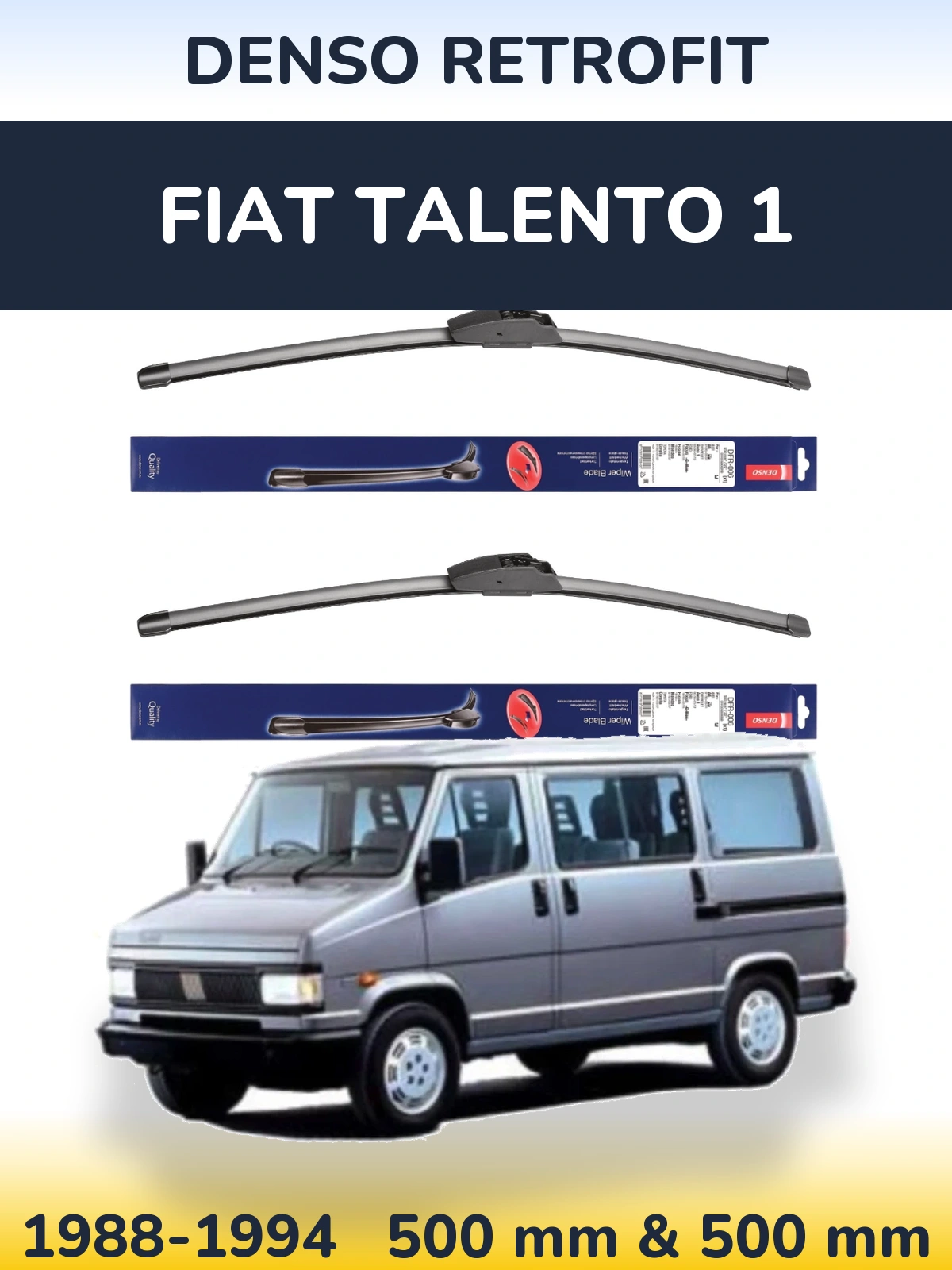 Ștergătoare Denso Retrofit pentru Fiat Talento 1
