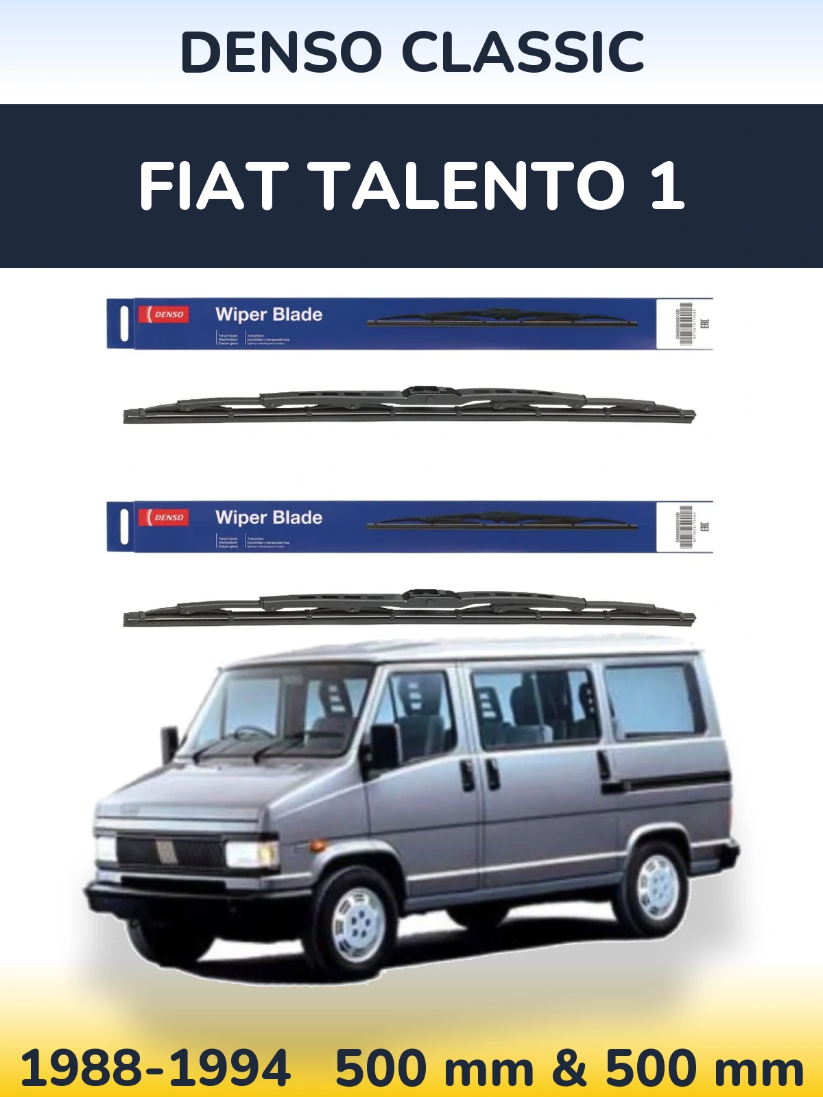 Ștergătoare Denso Classic pentru Fiat Talento 1