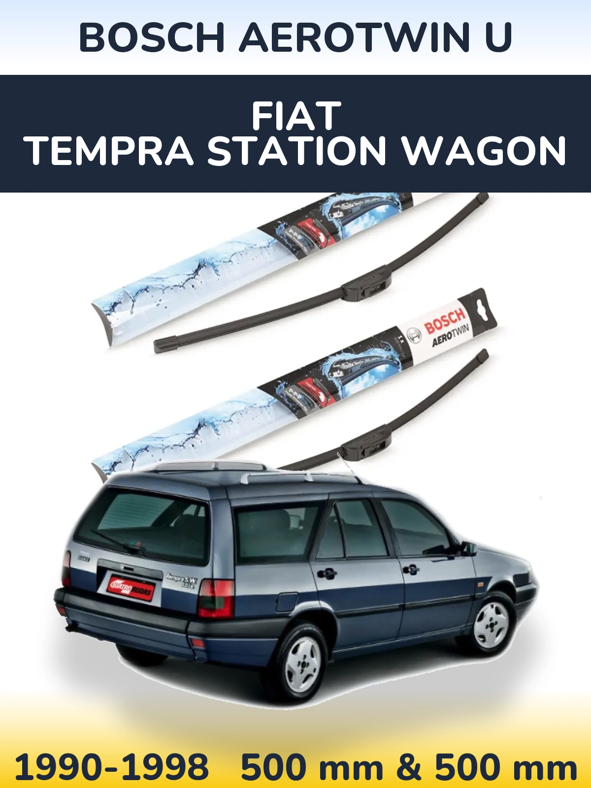 Ștergătoare BOSCH AeroTwin U pentru Fiat Tempra Station Wagon