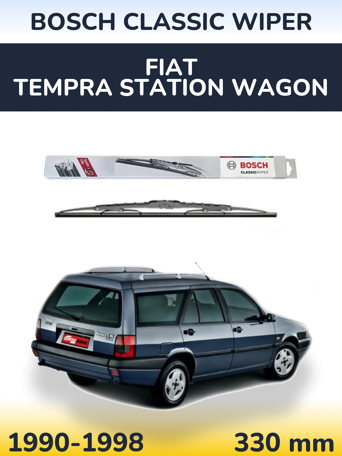Ștergătoare BOSCH Classic Wiper pentru Fiat Tempra Station Wagon