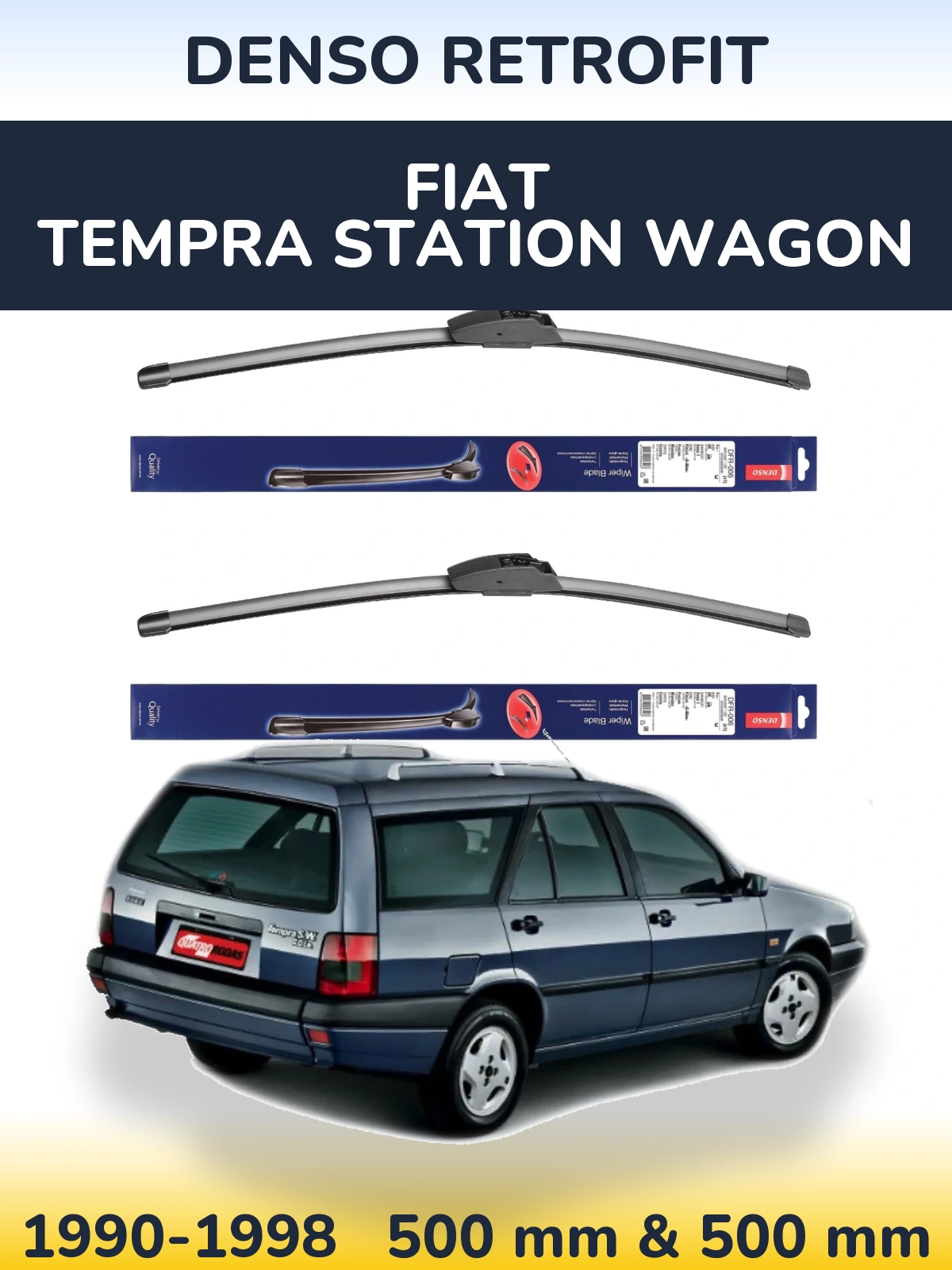 Ștergătoare Denso Retrofit pentru Fiat Tempra Station Wagon