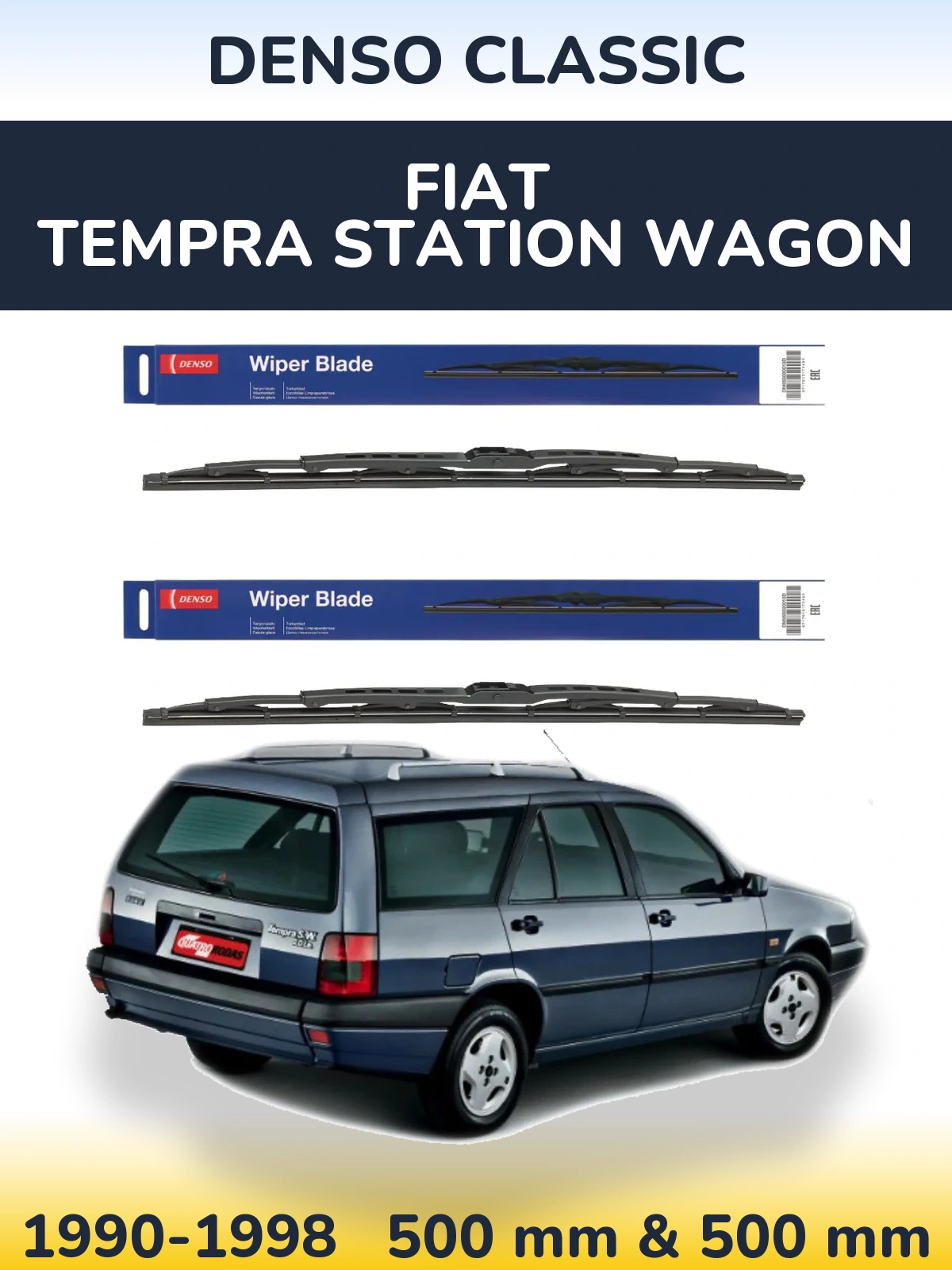 Ștergătoare Denso Classic pentru Fiat Tempra Station Wagon