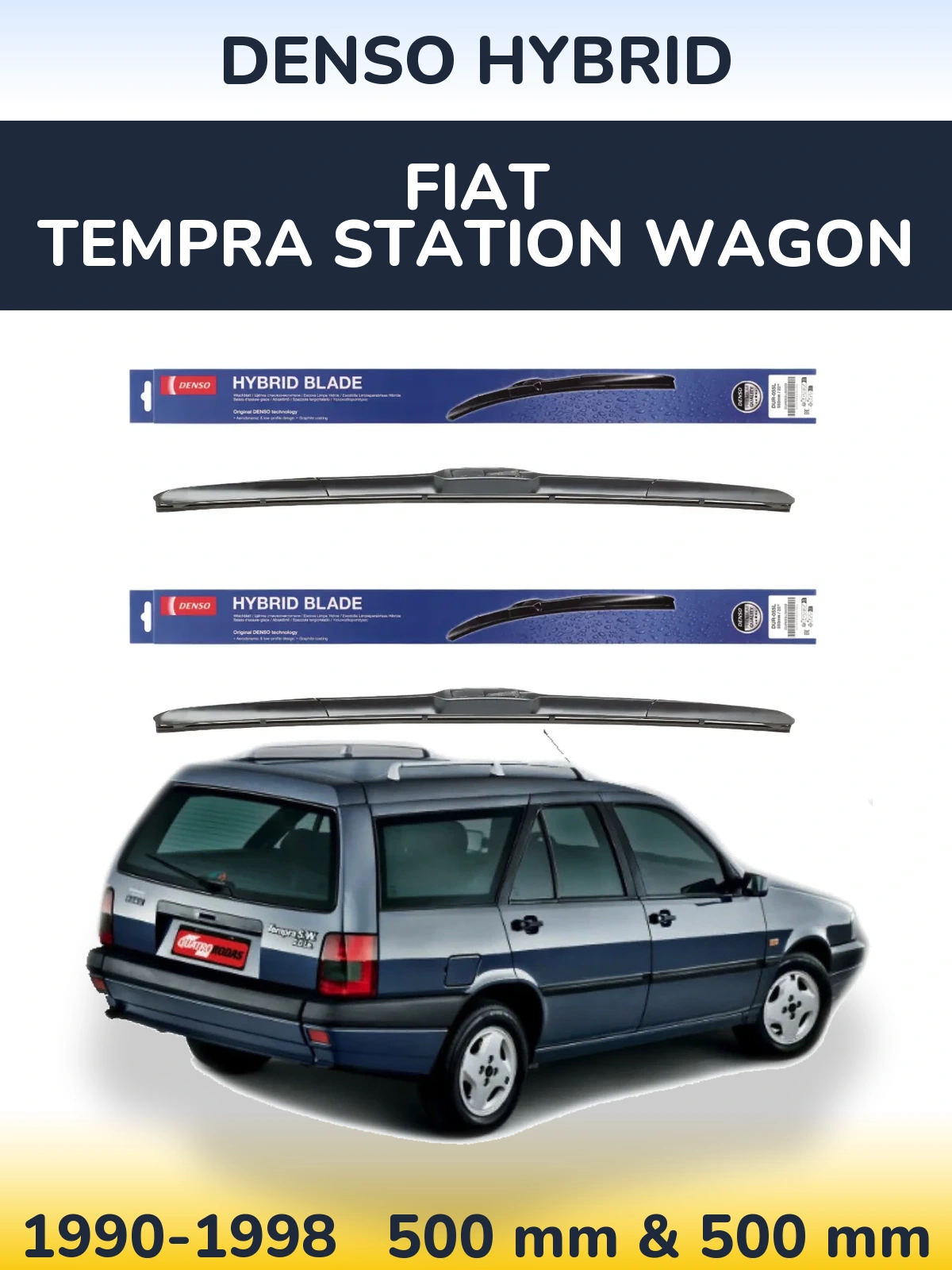 Ștergătoare Denso Hybrid pentru Fiat Tempra Station Wagon
