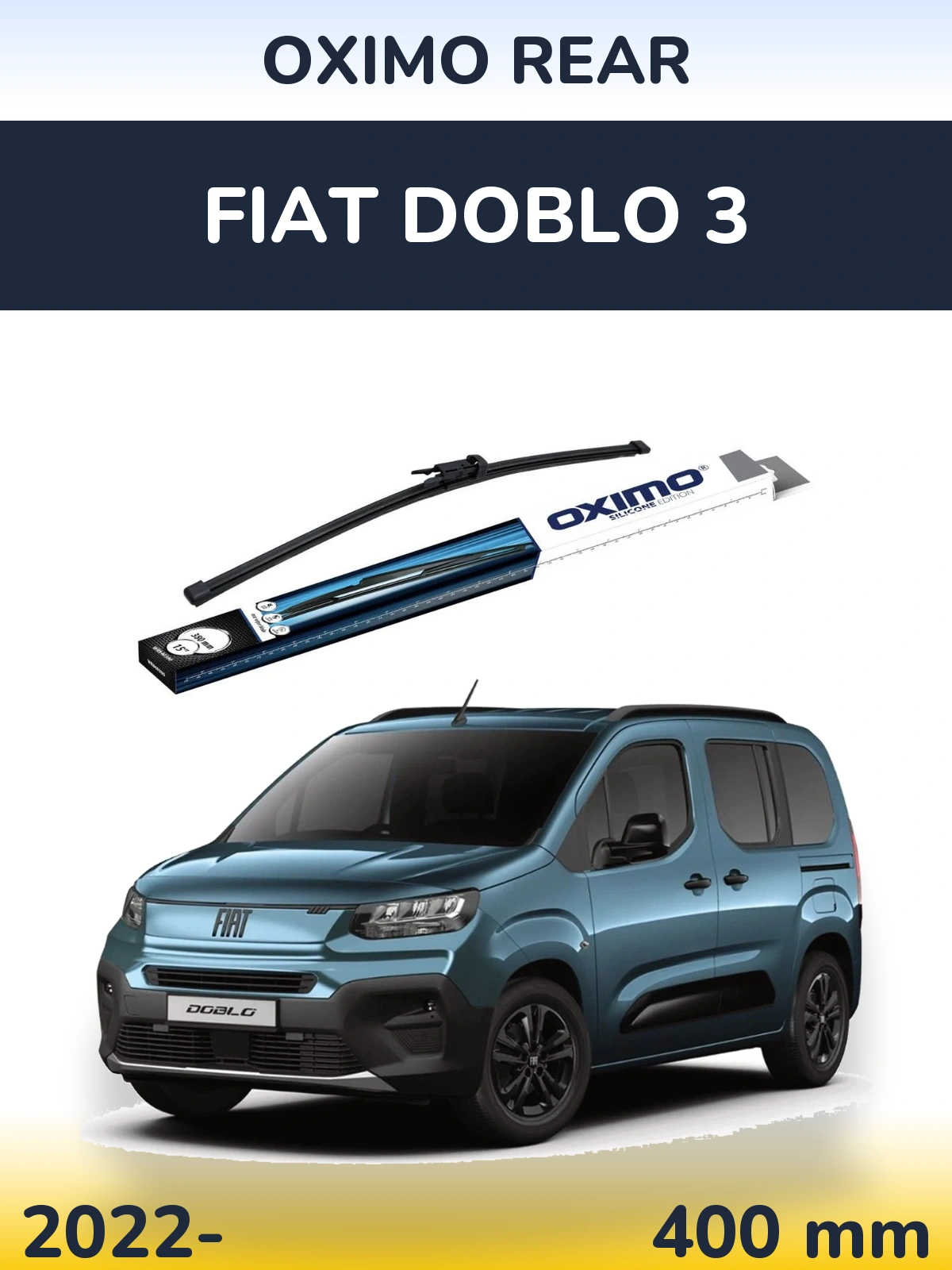 Ștergătoare Oximo Rear pentru Fiat Doblo 3