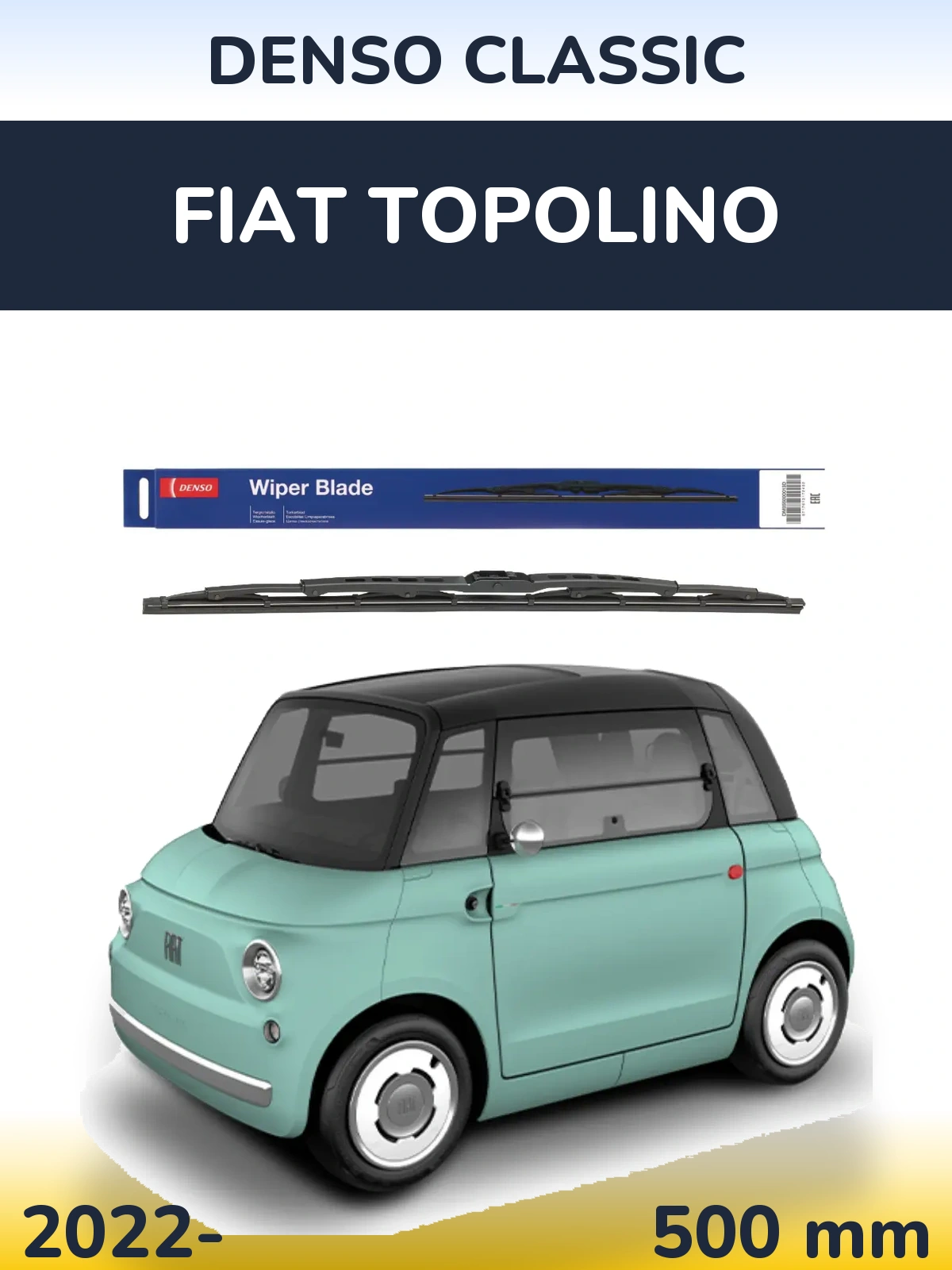 Ștergătoare Denso Classic pentru Fiat Topolino