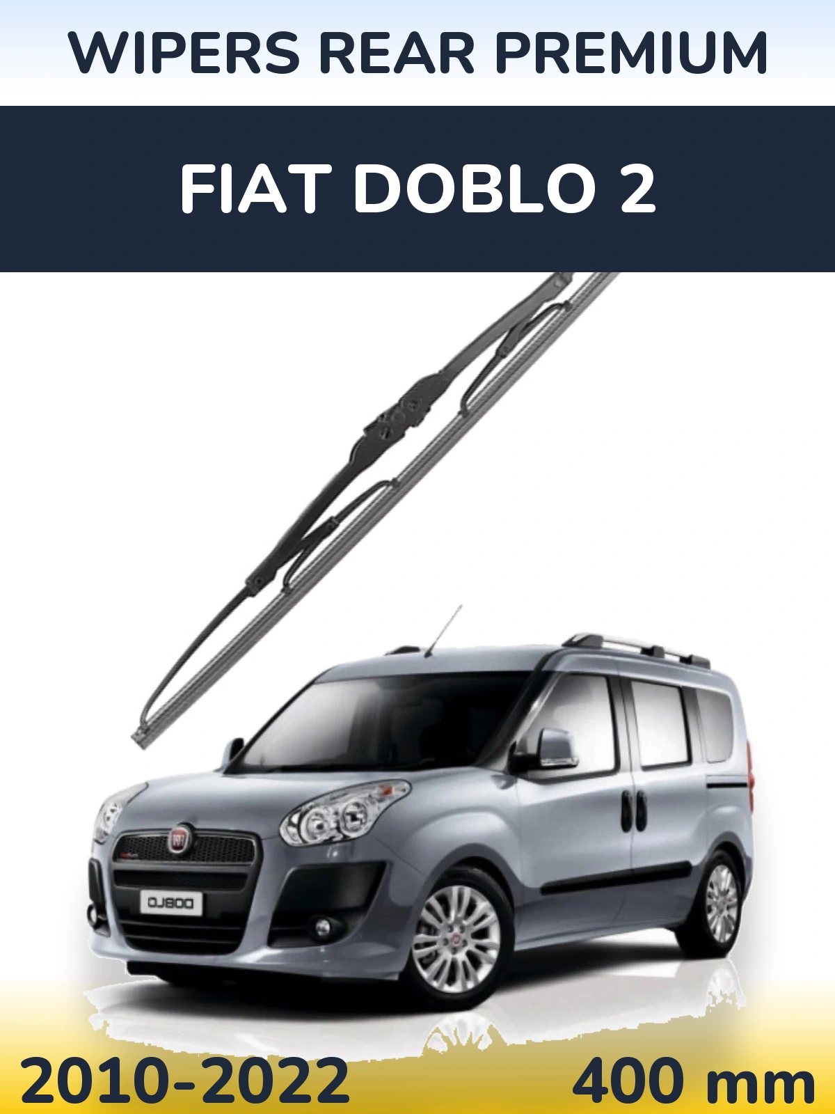 Ștergătoare WIPERS REAR PREMIUM pentru Fiat Doblo 2