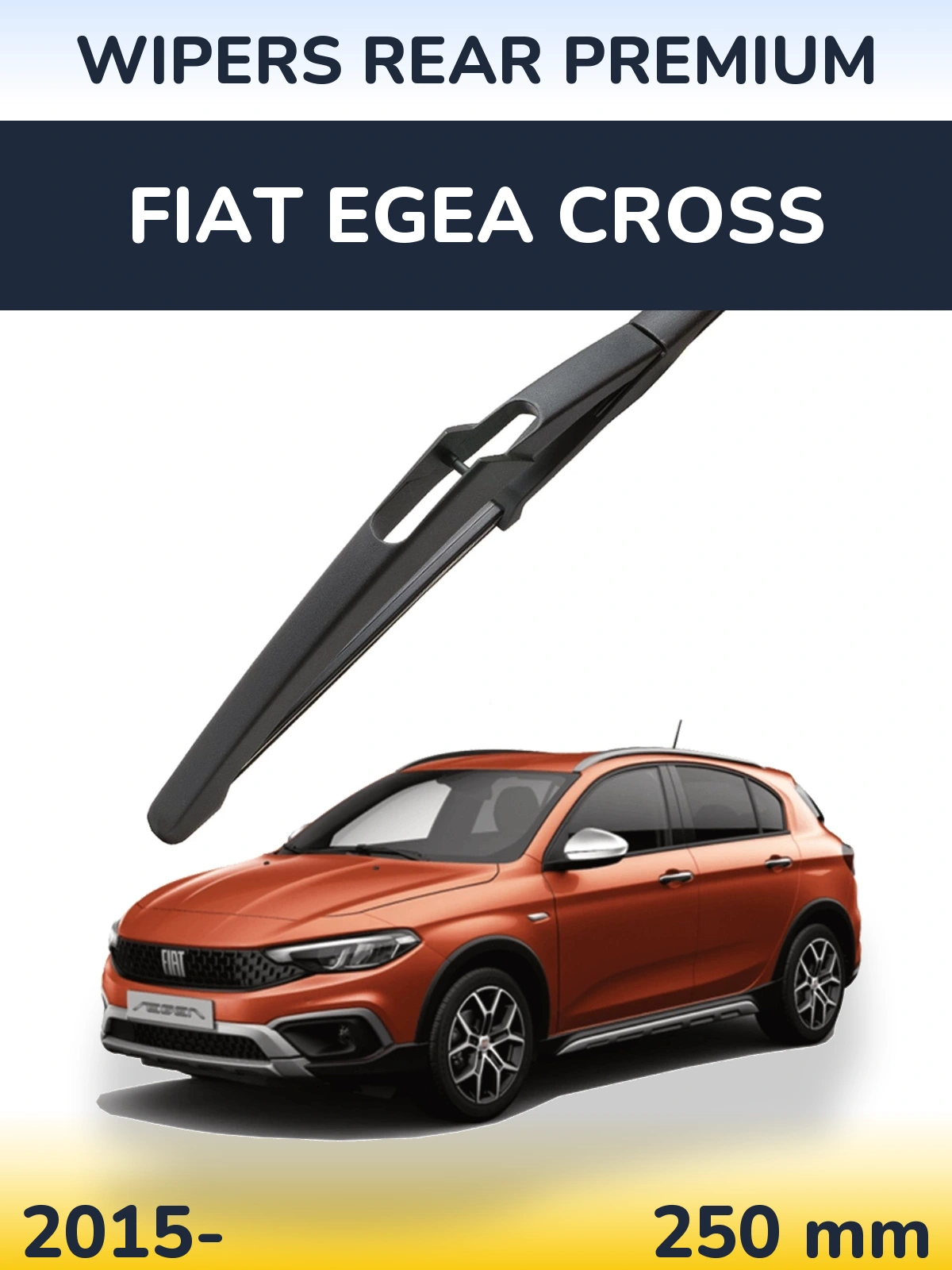 Ștergătoare WIPERS REAR PREMIUM pentru Fiat Egea Cross