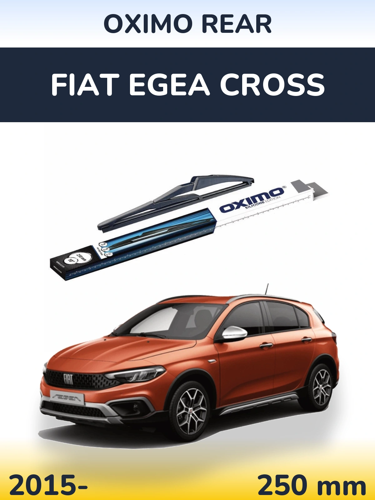 Ștergătoare Oximo Rear pentru Fiat Egea Cross