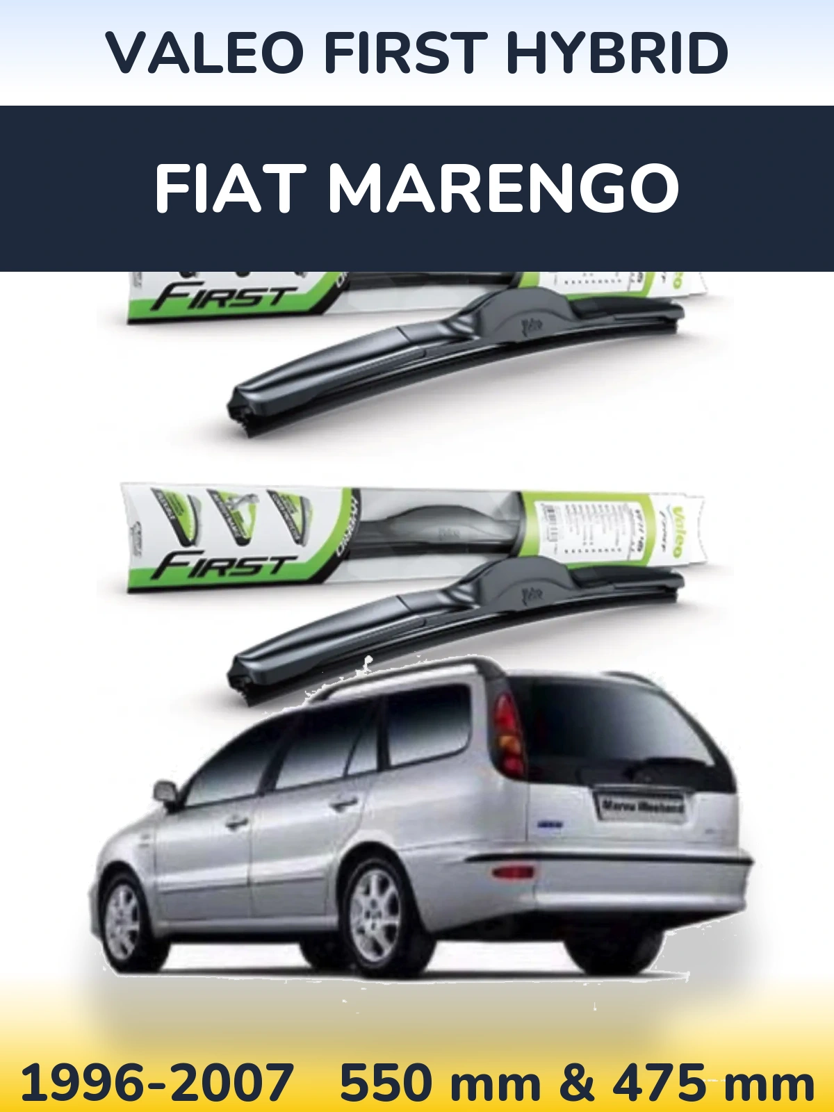 Ștergătoare Valeo First Hybrid pentru Fiat Marengo