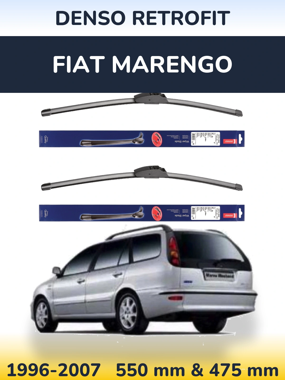 Ștergătoare Denso Retrofit pentru Fiat Marengo
