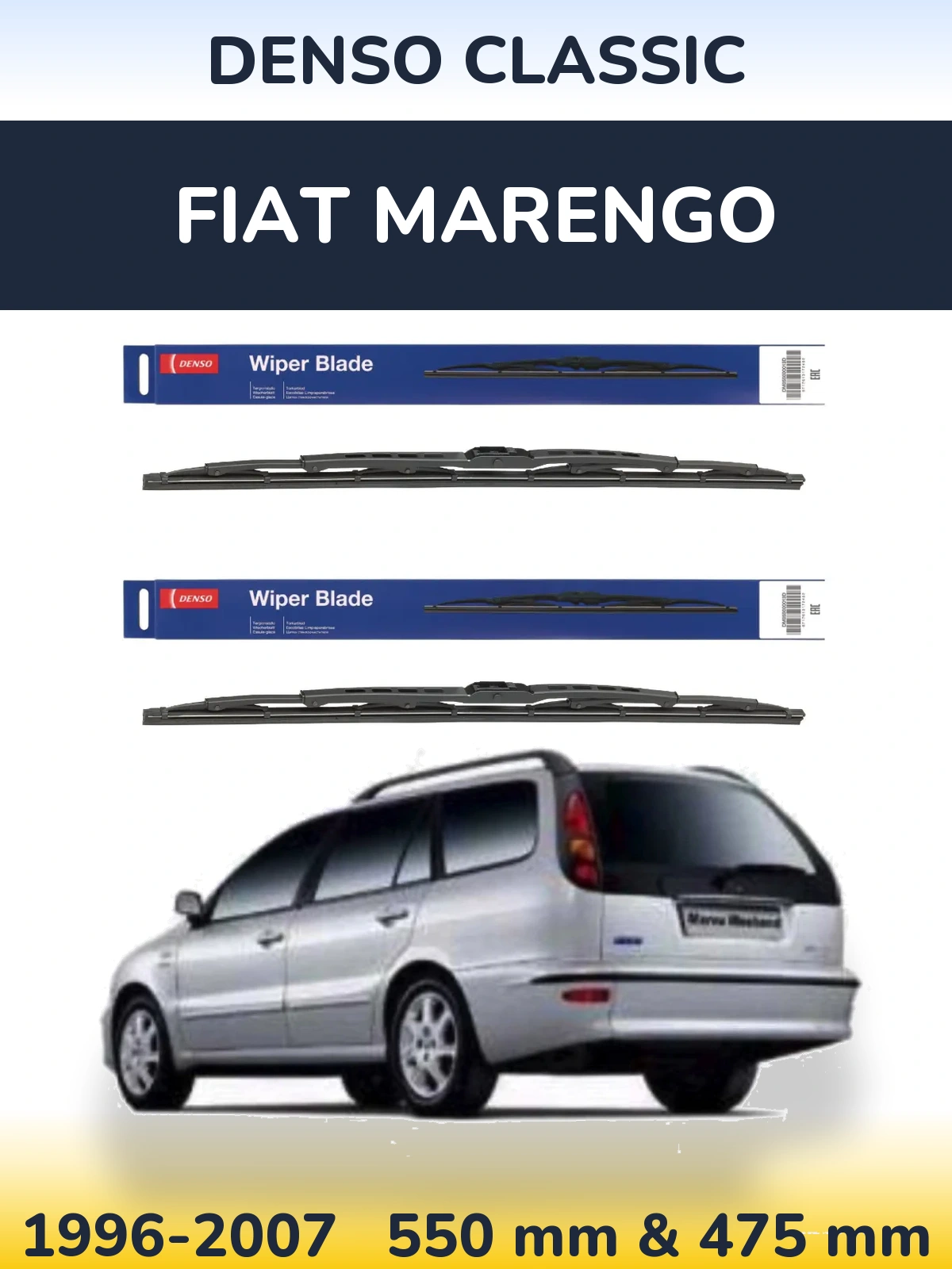 Ștergătoare Denso Classic pentru Fiat Marengo