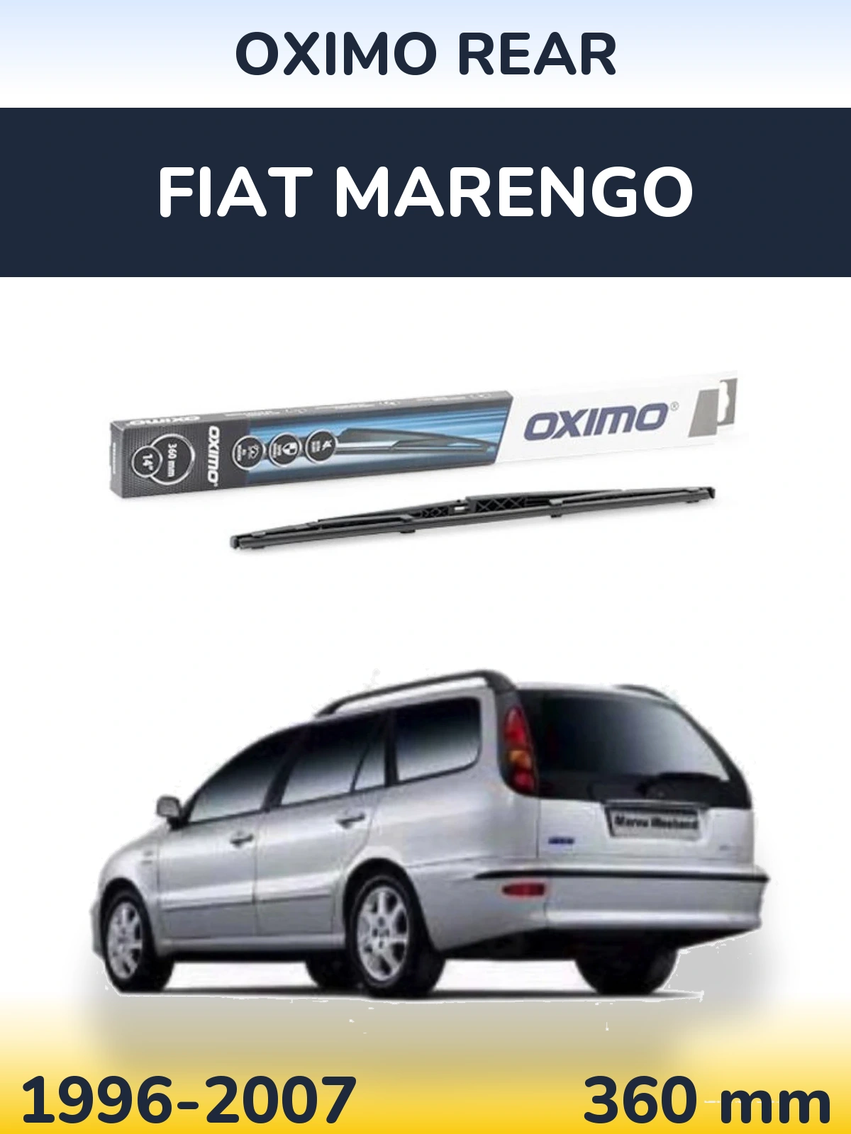 Ștergătoare Oximo Rear pentru Fiat Marengo