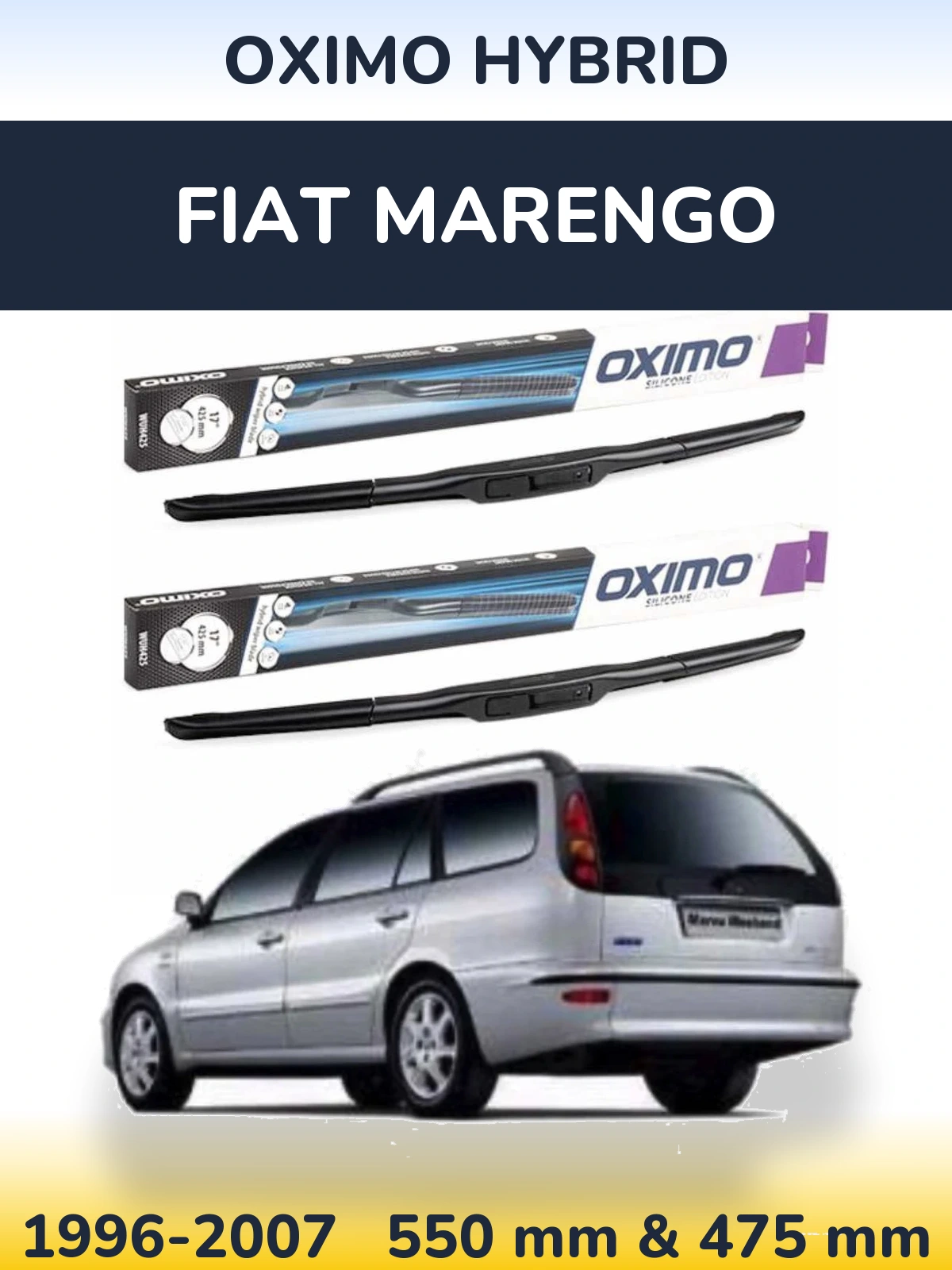 Ștergătoare Oximo Hybrid pentru Fiat Marengo