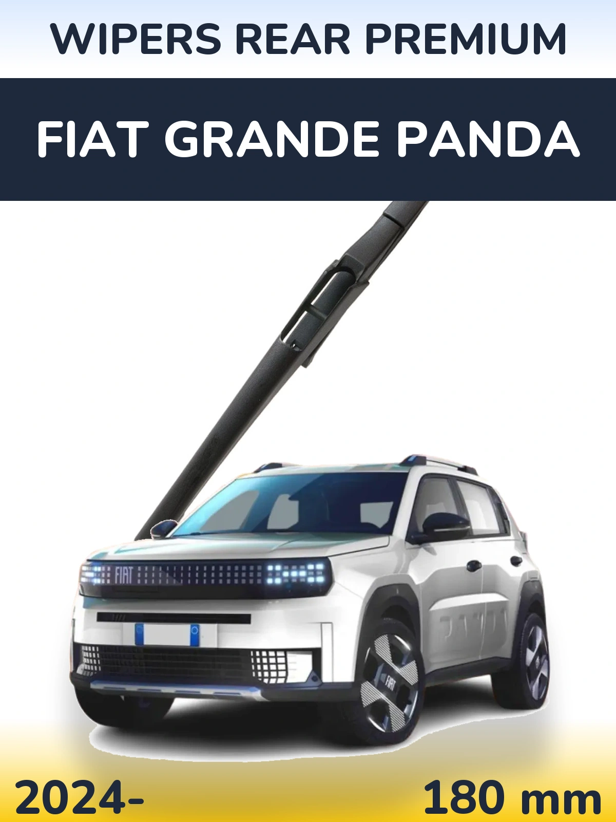Ștergătoare WIPERS REAR PREMIUM pentru Fiat Grande Panda