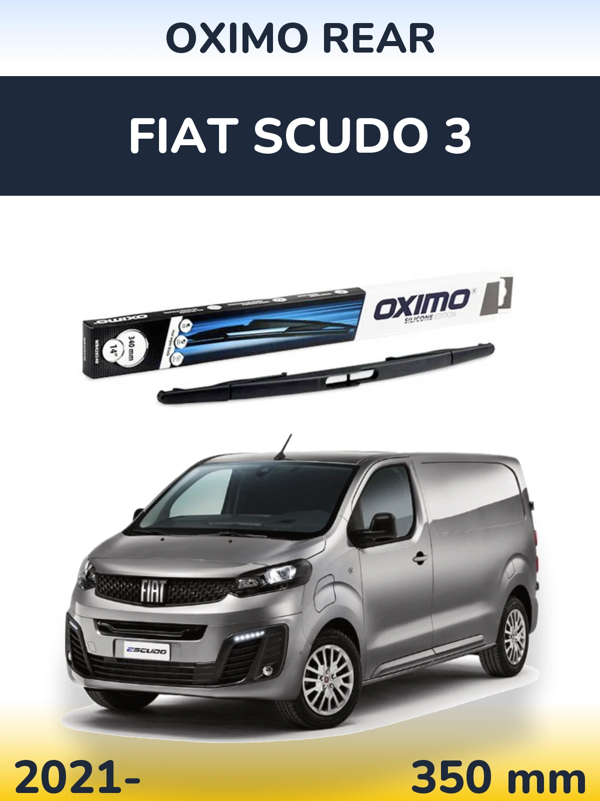Ștergătoare Oximo Rear pentru Fiat Scudo 3