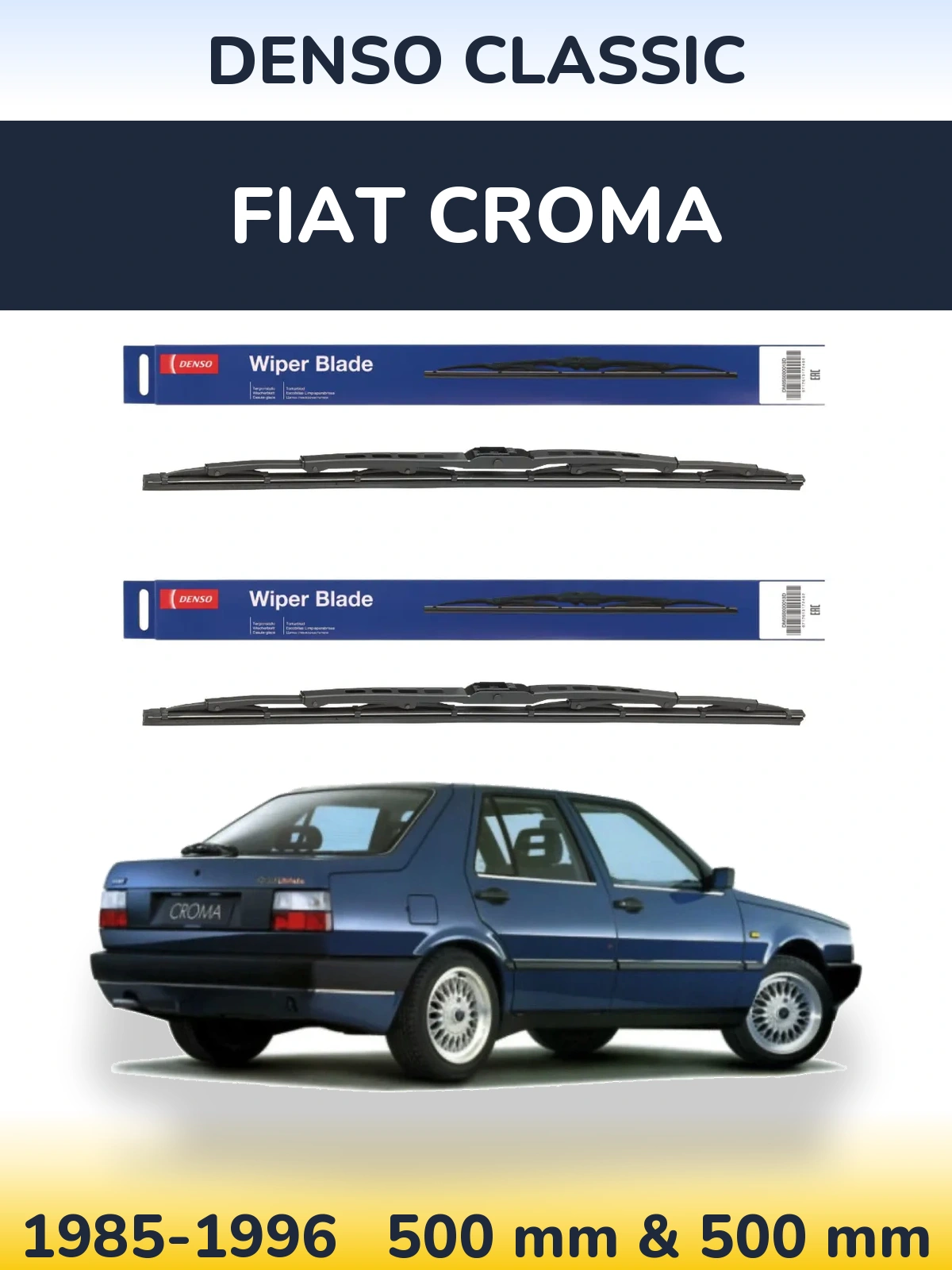 Ștergătoare Denso Classic pentru Fiat Croma