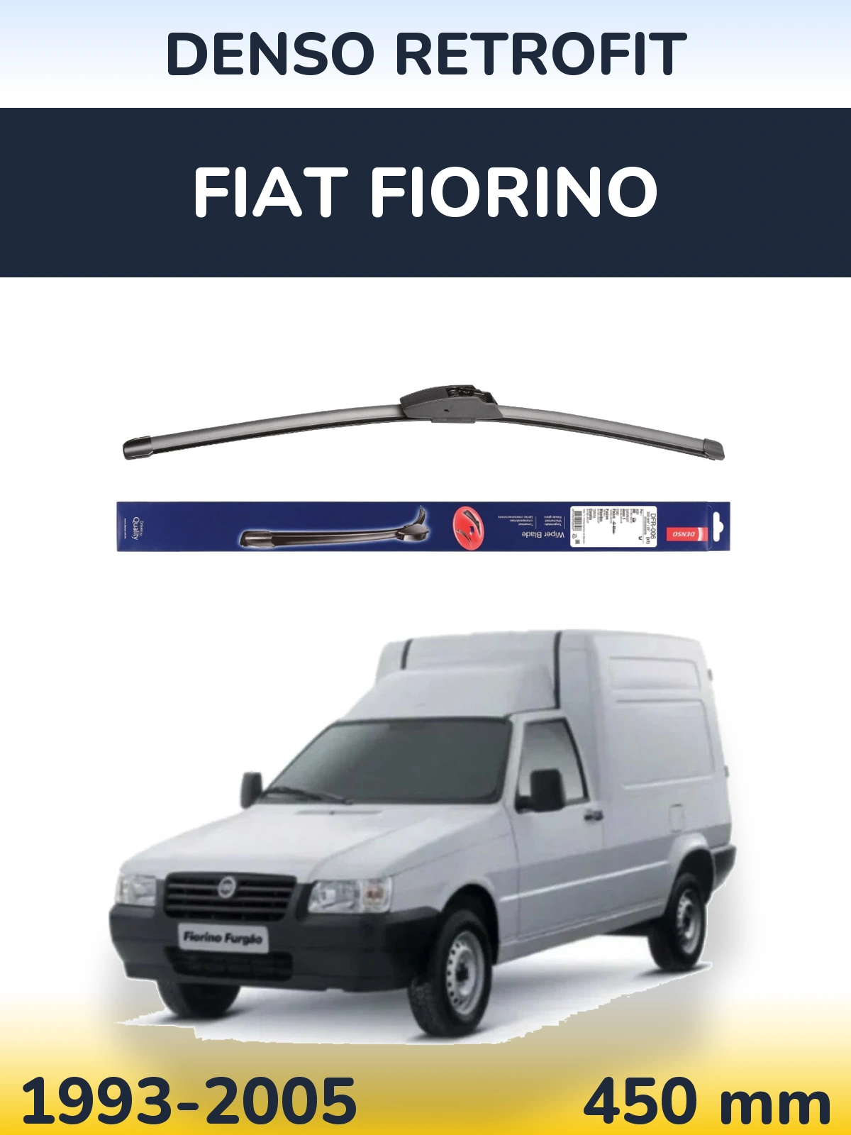 Ștergătoare Denso Retrofit pentru Fiat Fiorino