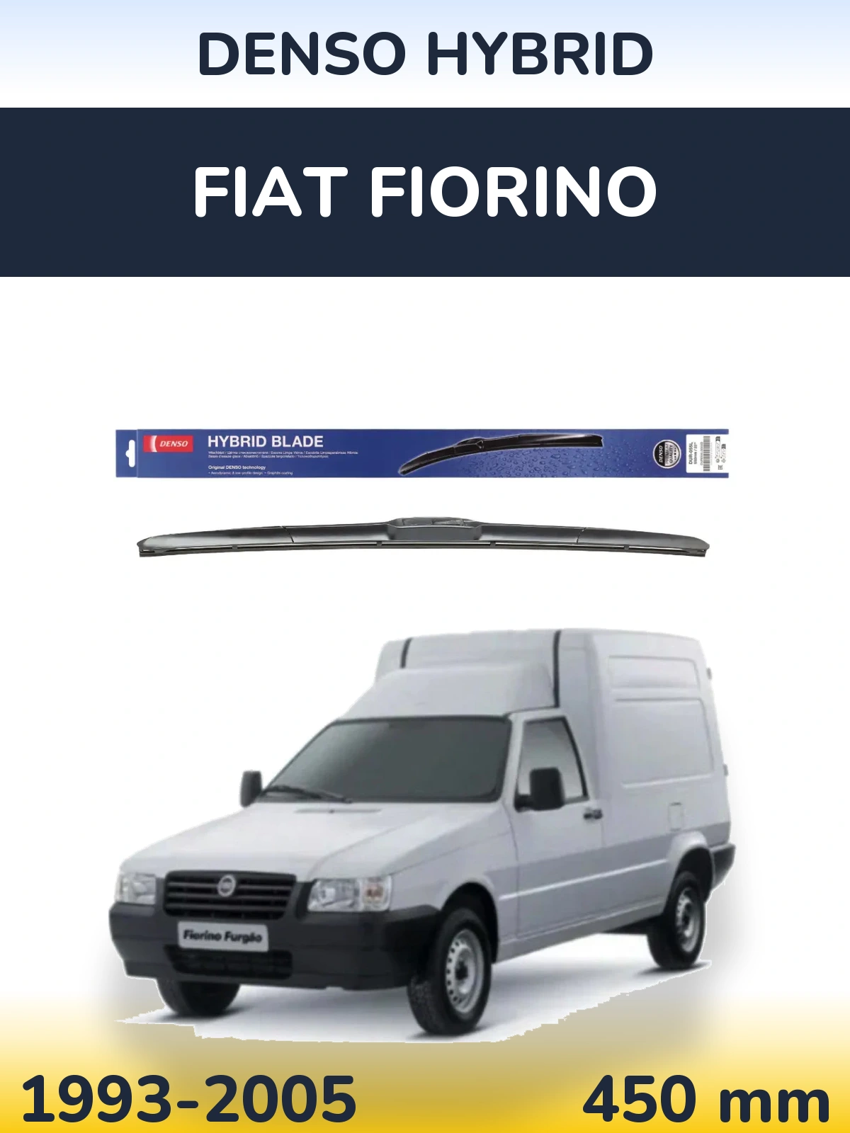 Ștergătoare Denso Hybrid pentru Fiat Fiorino
