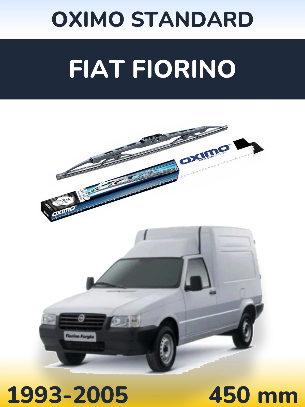 Ștergătoare Oximo Standard pentru Fiat Fiorino