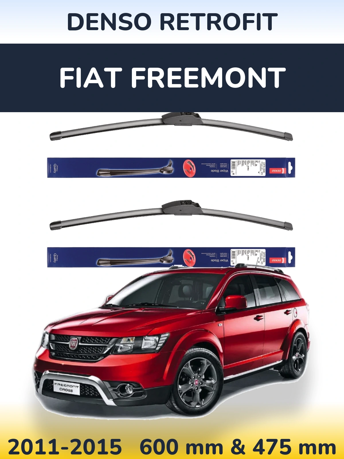 Ștergătoare Denso Retrofit pentru Fiat Freemont