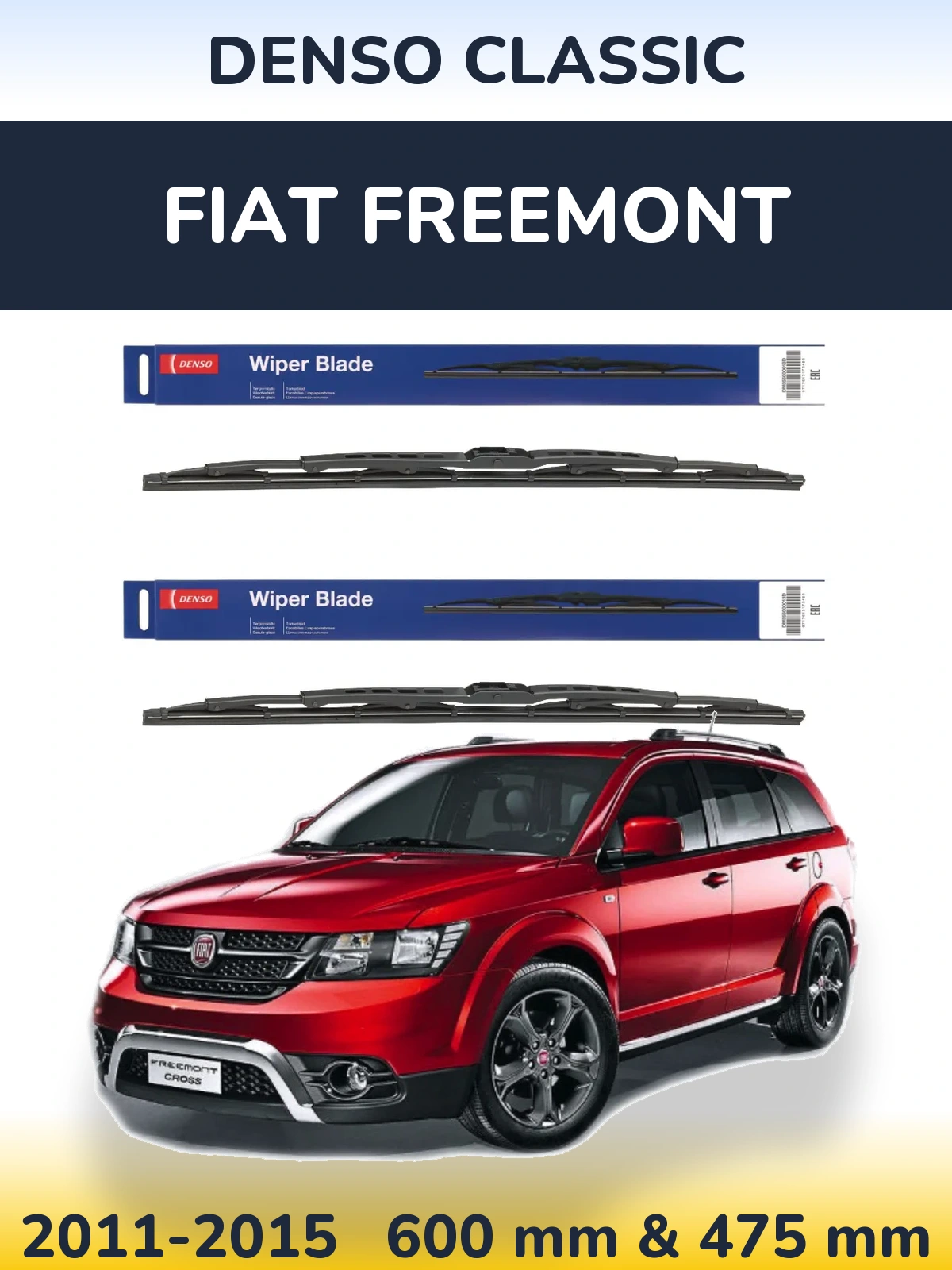 Ștergătoare Denso Classic pentru Fiat Freemont
