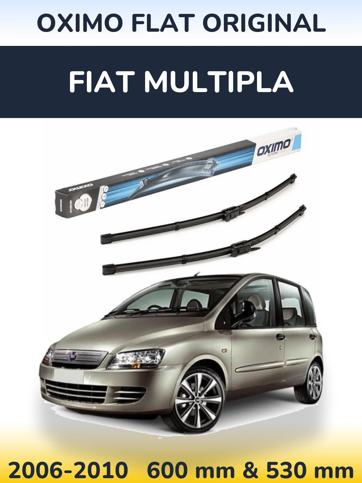 Ștergătoare Oximo Flat Original pentru Fiat Multipla