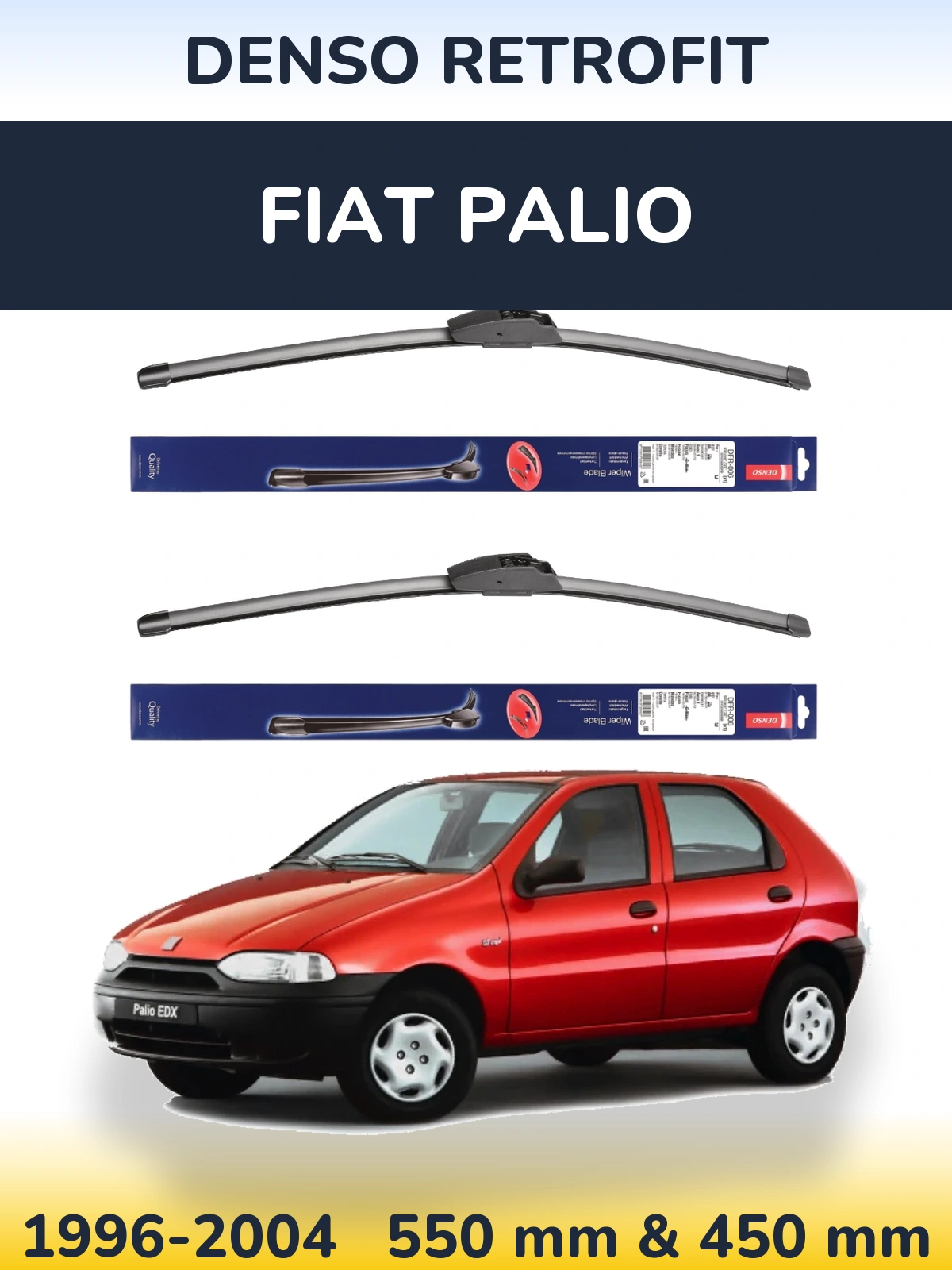 Ștergătoare Denso Retrofit pentru Fiat Palio