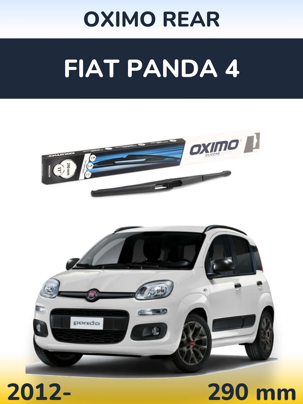 Ștergătoare Oximo Rear pentru Fiat Panda 4