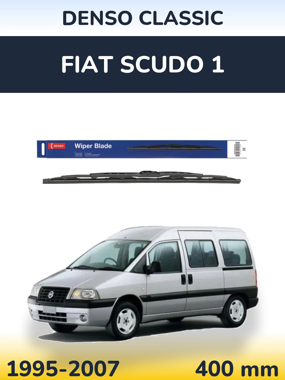 Ștergătoare Denso Classic pentru Fiat Scudo 1