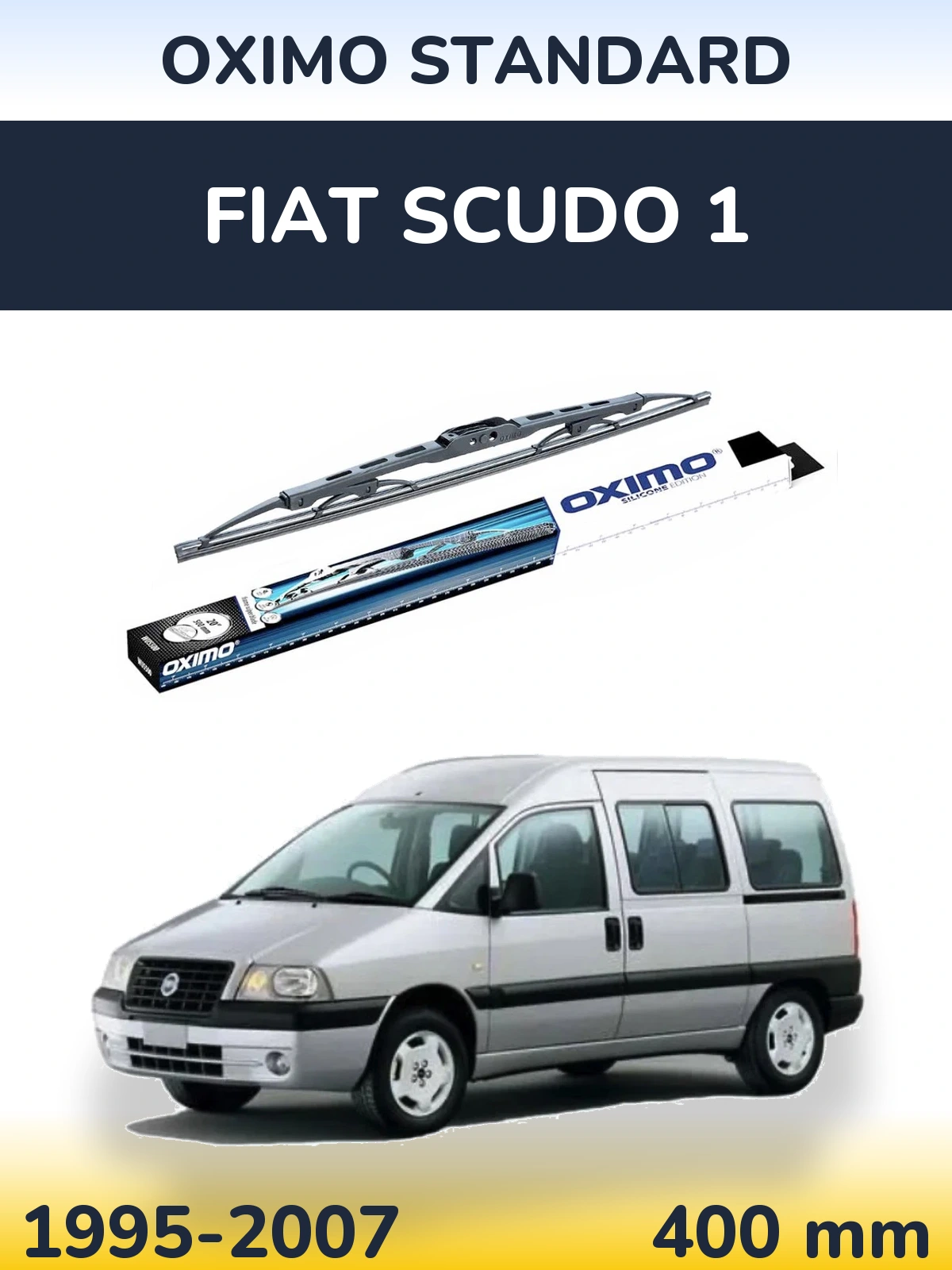 Ștergătoare Oximo Standard pentru Fiat Scudo 1