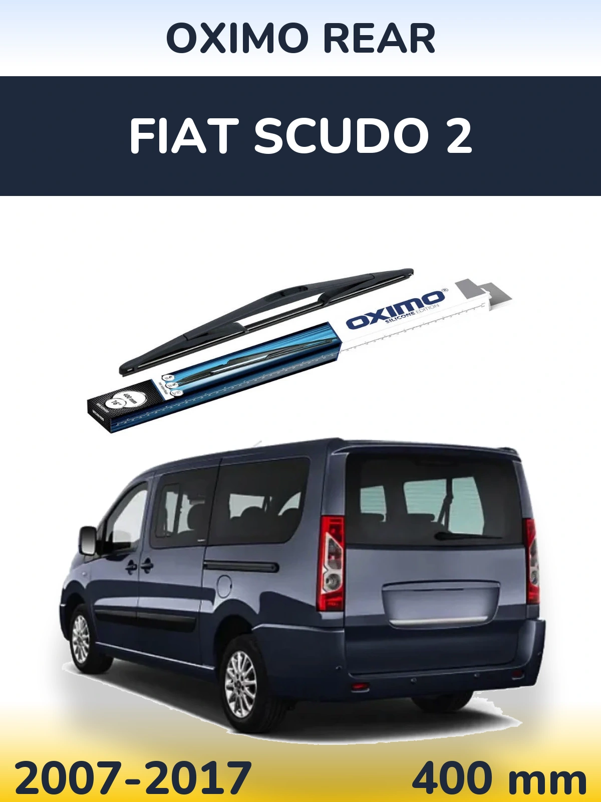 Ștergătoare Oximo Rear pentru Fiat Scudo 2
