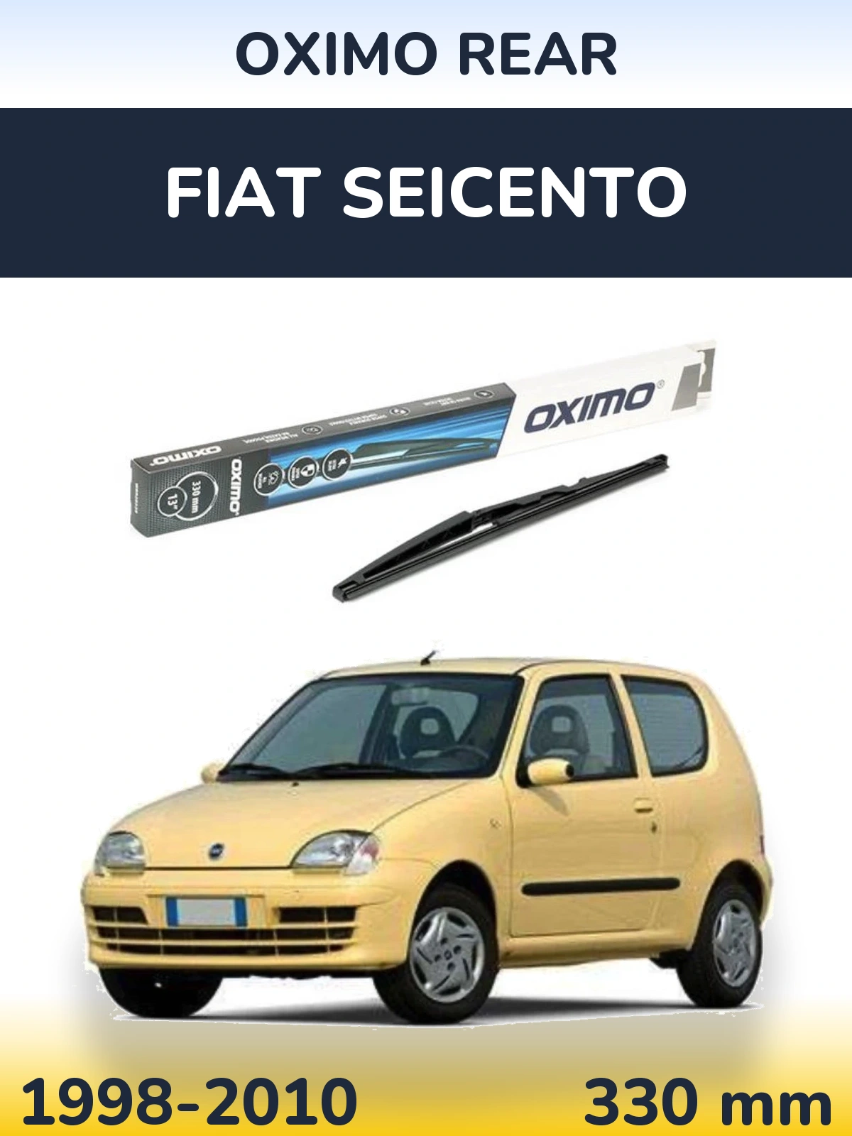 Ștergătoare Oximo Rear pentru Fiat Seicento