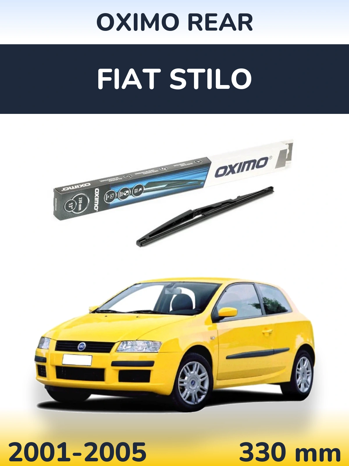 Ștergătoare Oximo Rear pentru Fiat Stilo