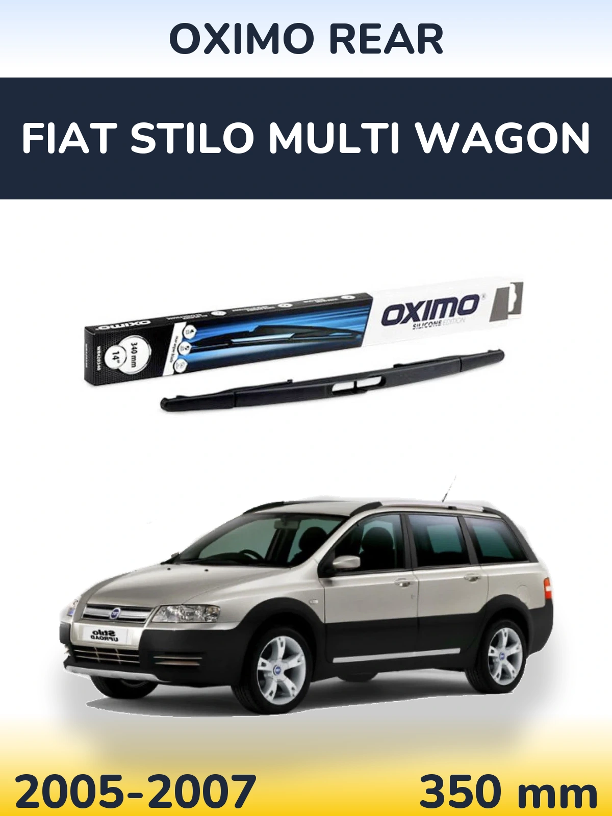 Ștergătoare Oximo Rear pentru Fiat Stilo Multi Wagon
