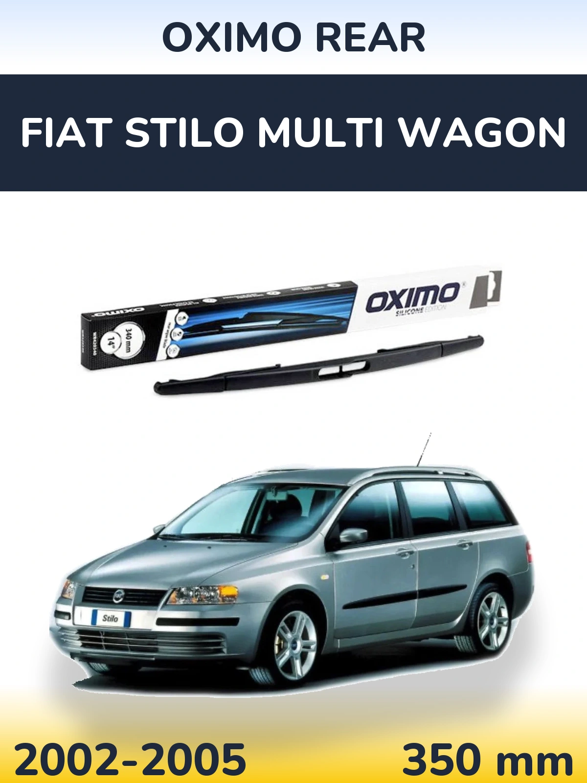 Ștergătoare Oximo Rear pentru Fiat Stilo Multi Wagon