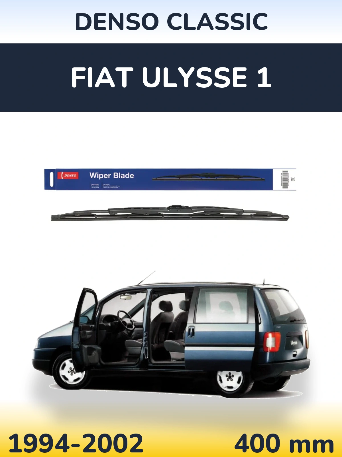 Ștergătoare Denso Classic pentru Fiat Ulysse 1
